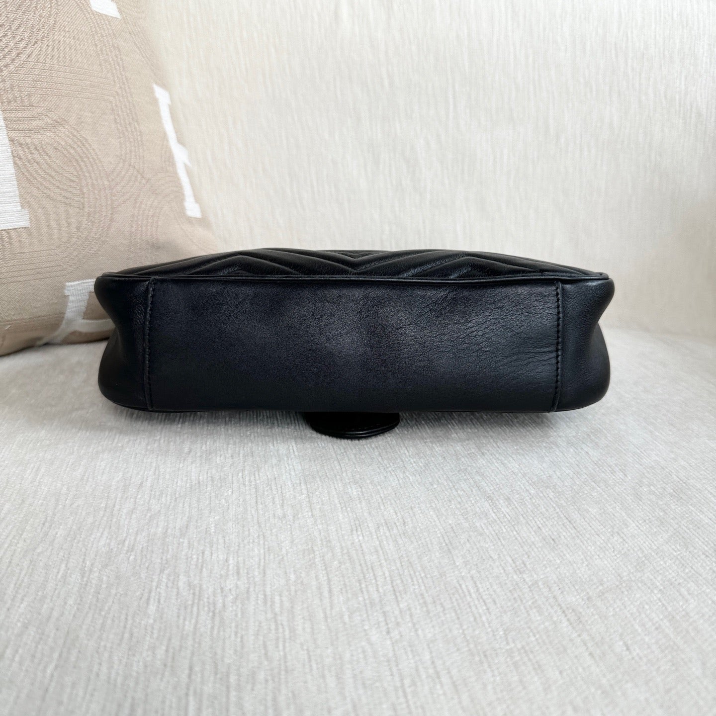Gucci - Marmont - Leather - Black - (Small)