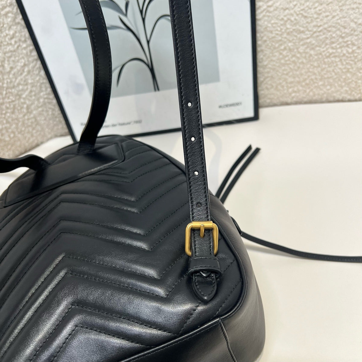 Gucci - Marmont - Leather - Black - (small)