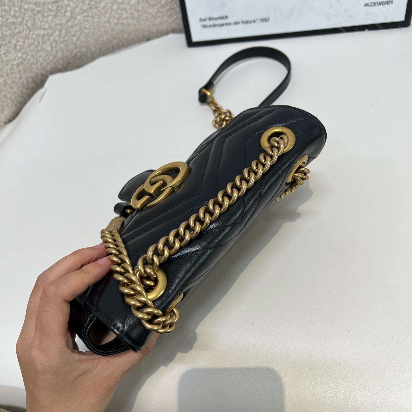 Gucci - Marmont - Leather - Black - (small)
