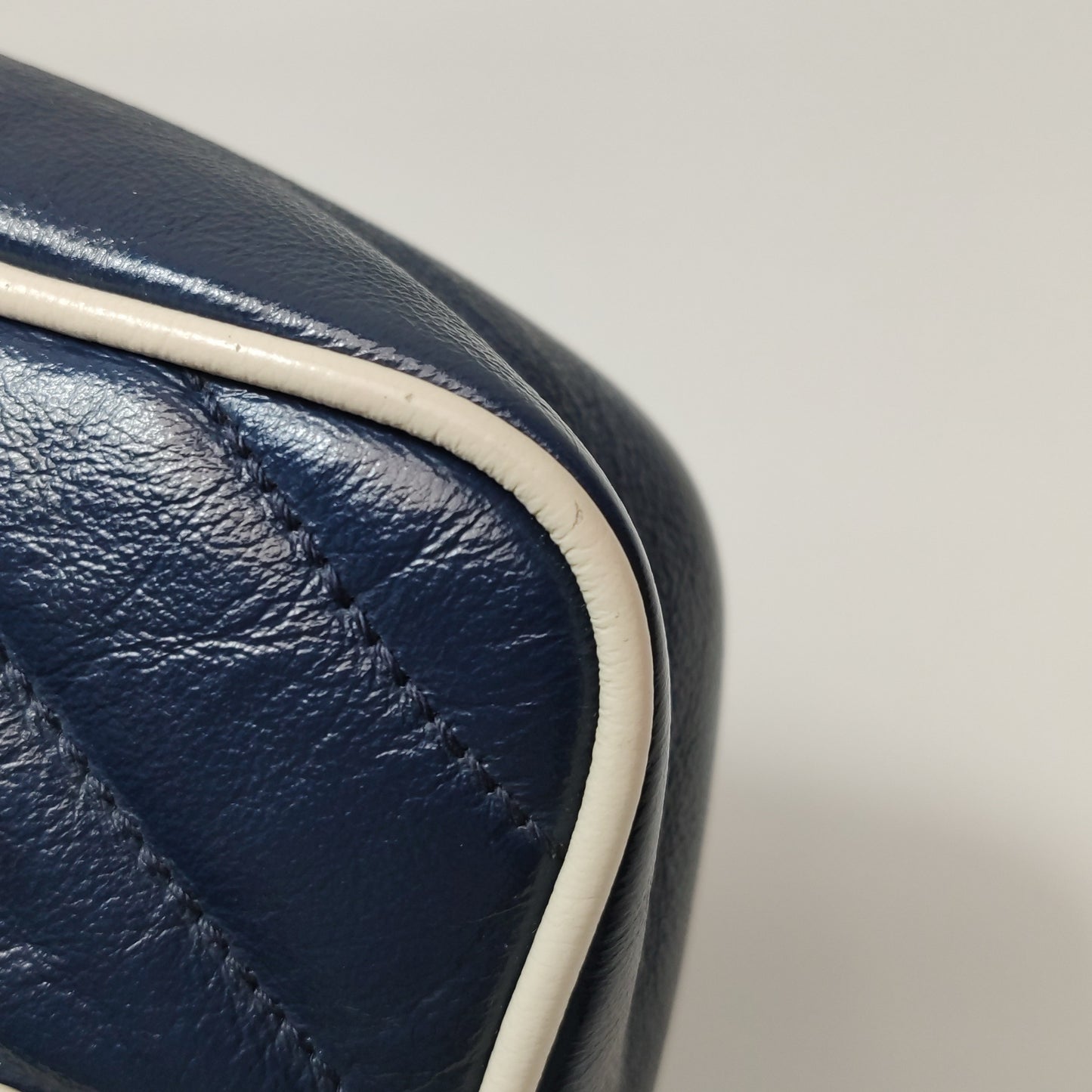 Gucci - Marmont - Leather - Blue - (mini)