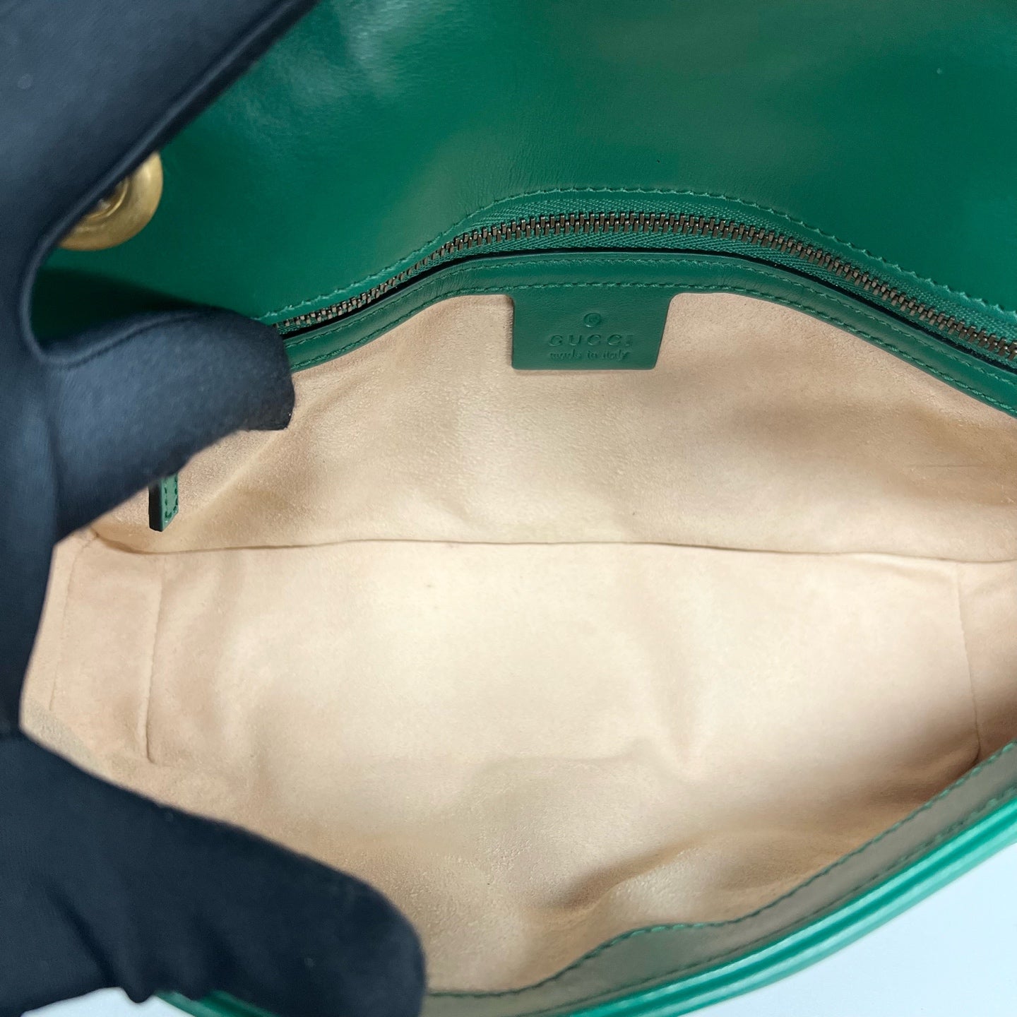 Gucci - Marmont - Leather - Green - (medium)