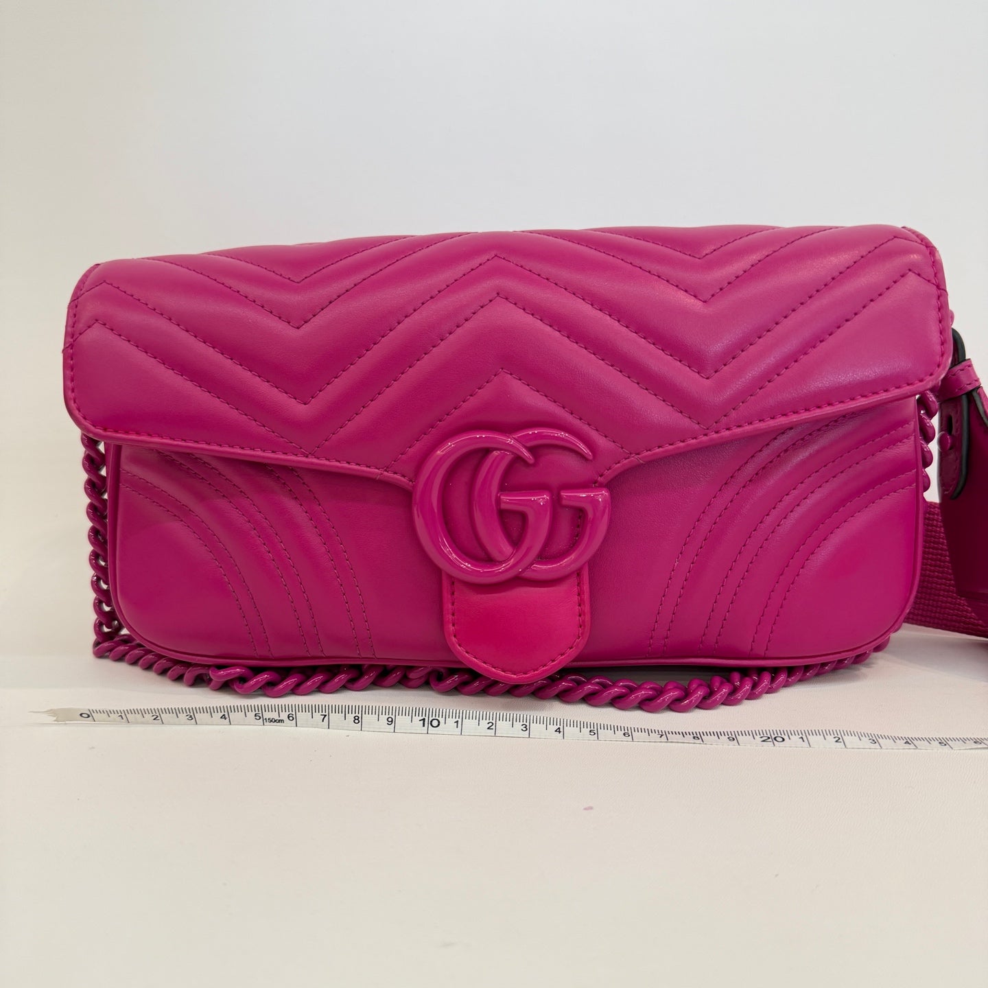 Gucci - Marmont - Leather - Pink - (Small)