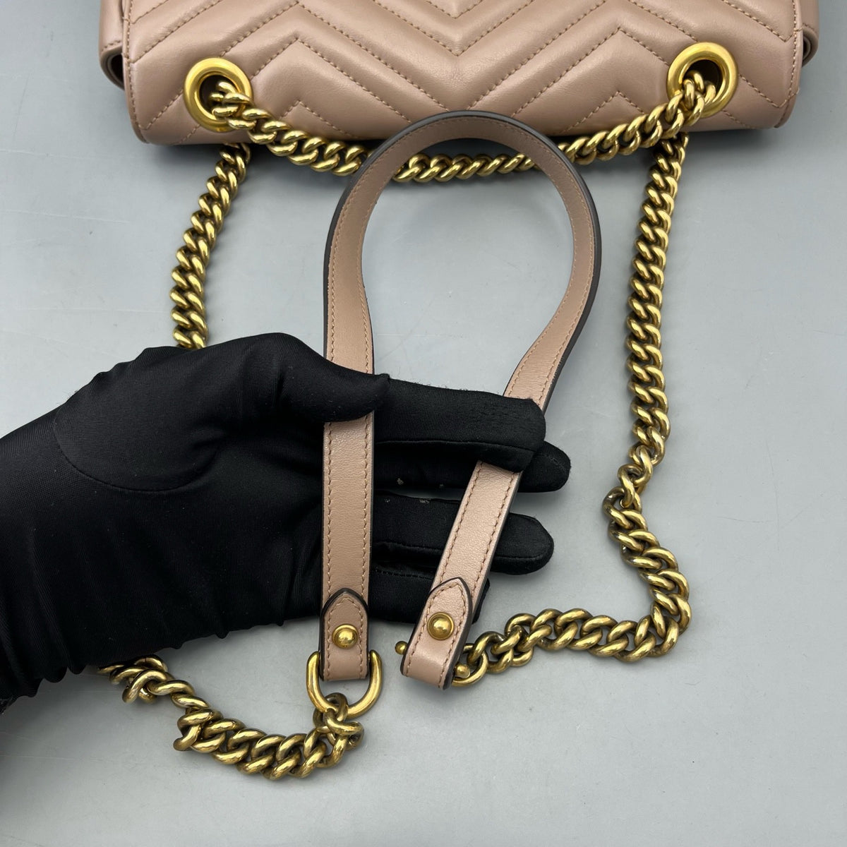 Gucci - Marmont - Leather - Pink - (small)