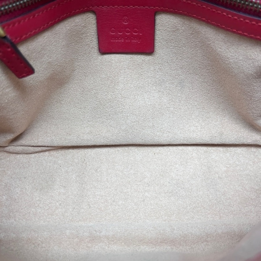 Gucci - Marmont - Leather - Red - (medium)