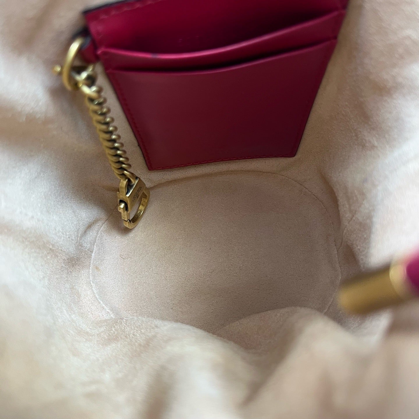 Gucci - Marmont - Leather - Red - (mini)