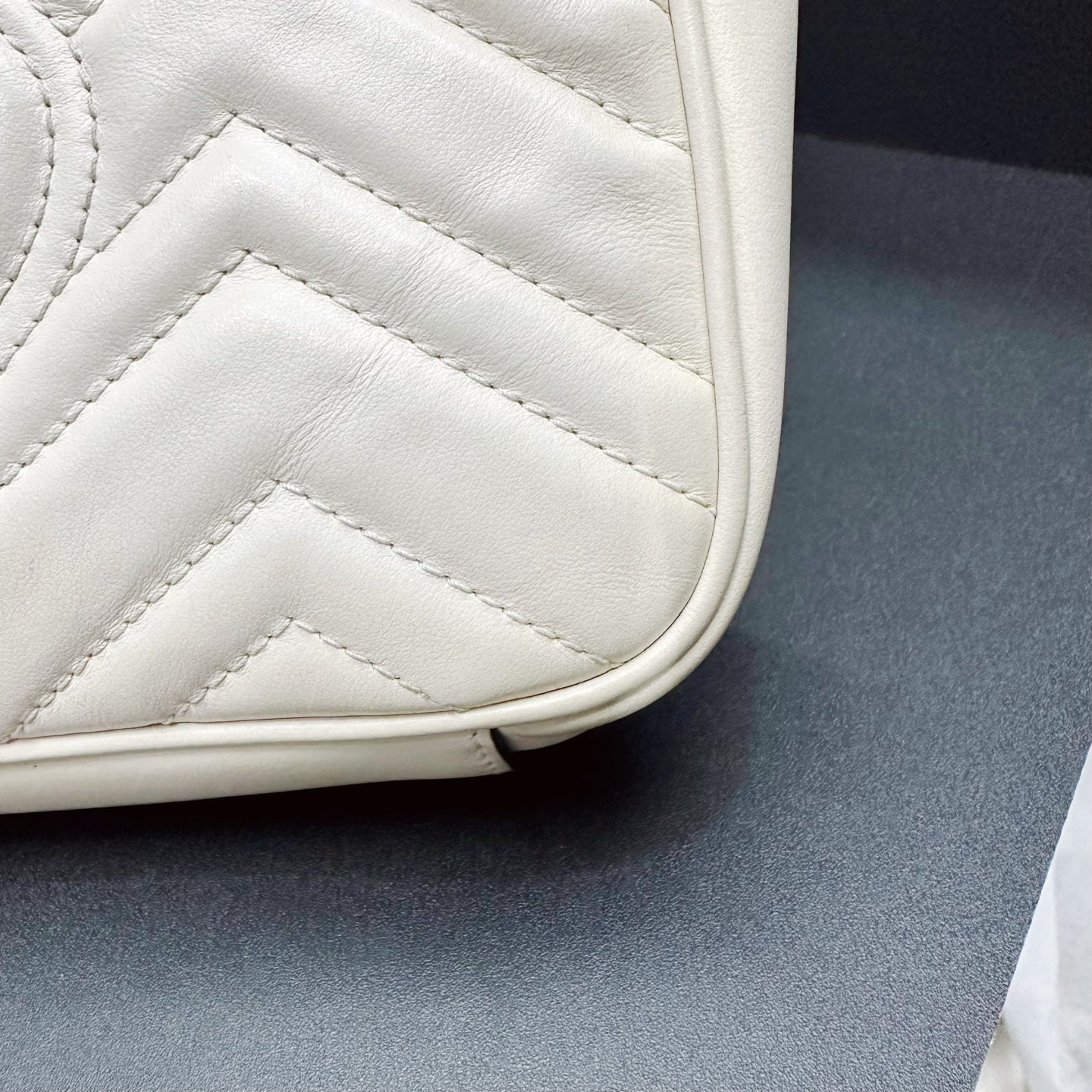 Gucci - Marmont - Leather - White - (mini)