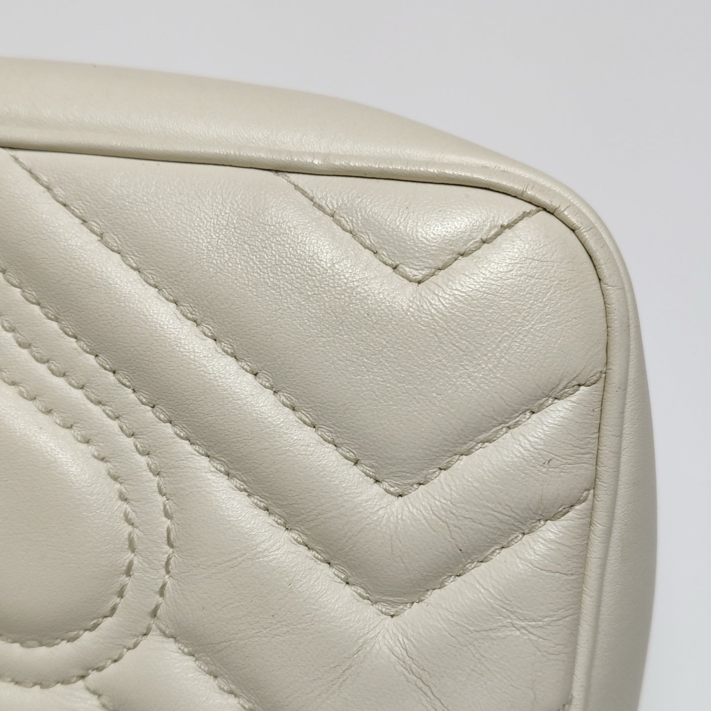 Gucci - Marmont - Leather - White - (mini)