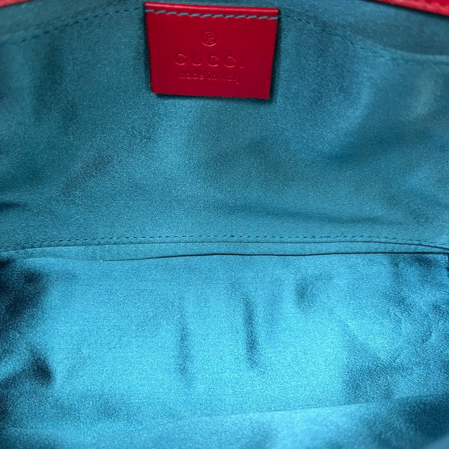Gucci - Marmont - Velvet - Red - (small)