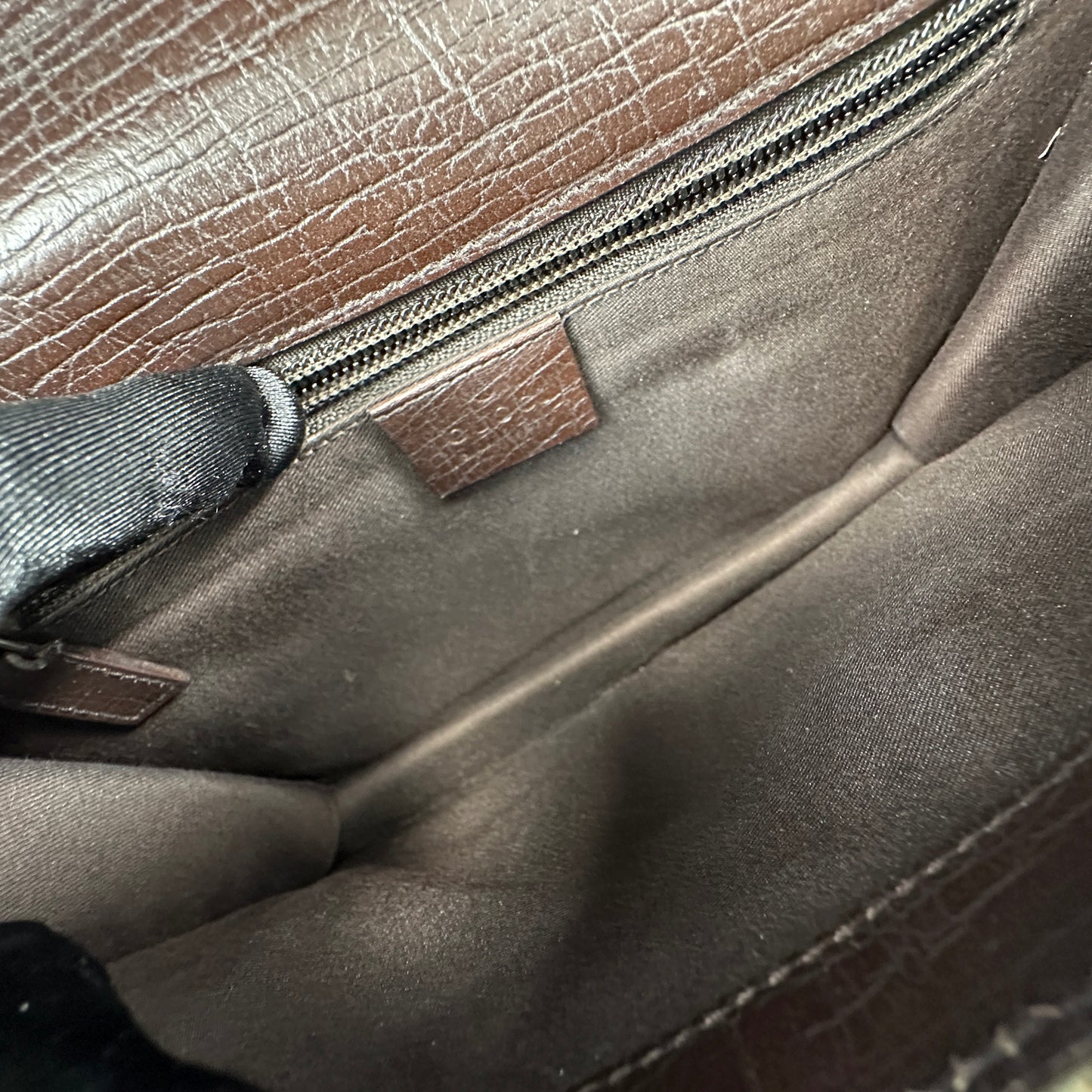 Gucci - Other - Coated canvas and leather - Brown - (Medium)
