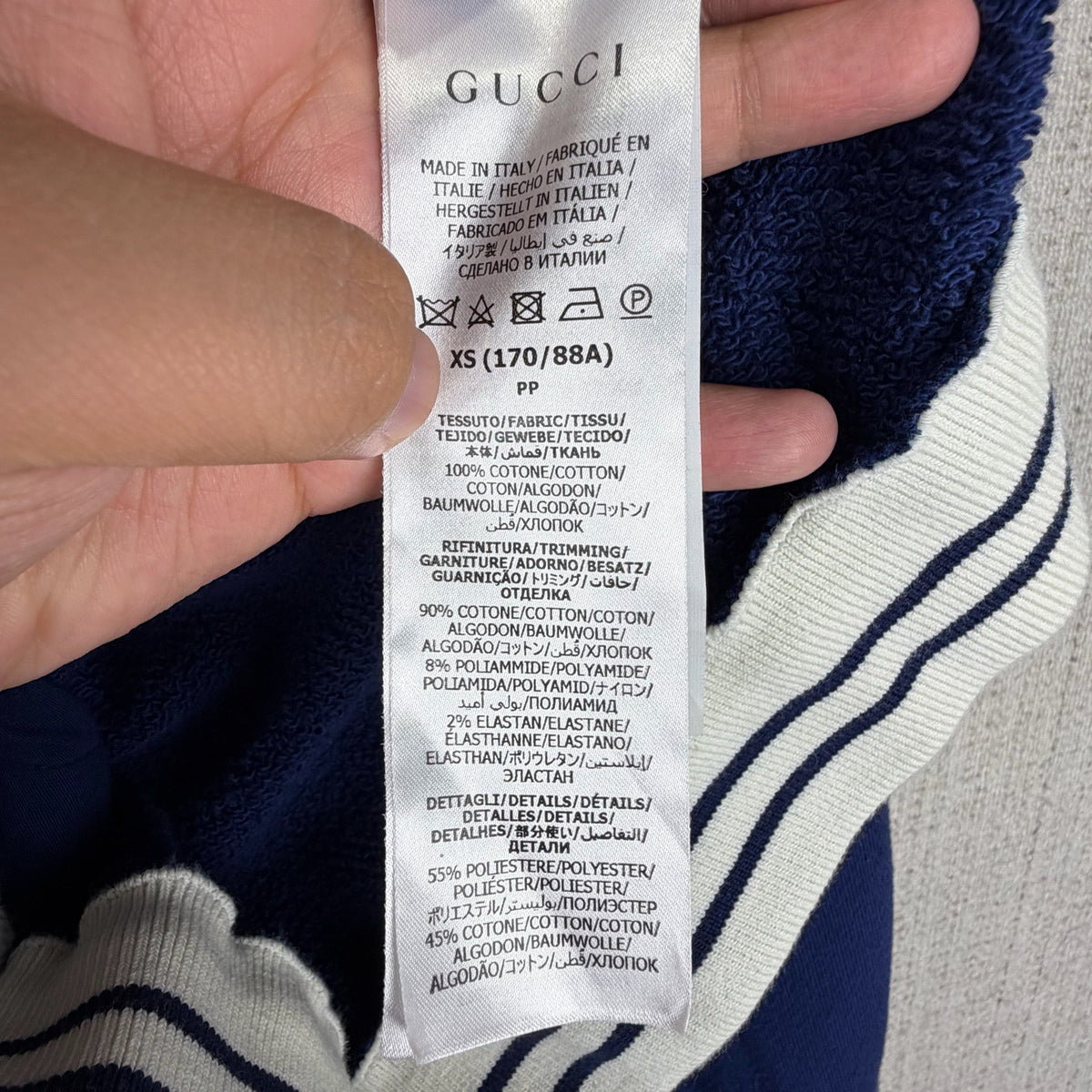 Gucci - Other - Cotton - Blue - (XS)