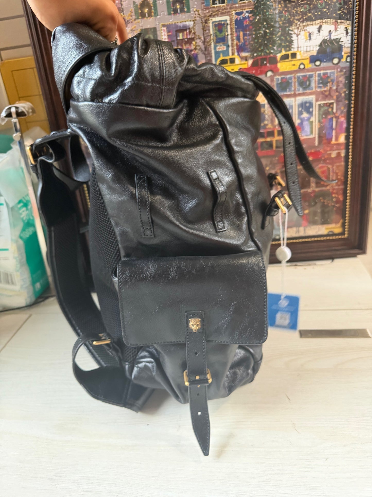 Gucci - Other - Leather - Black - (large)