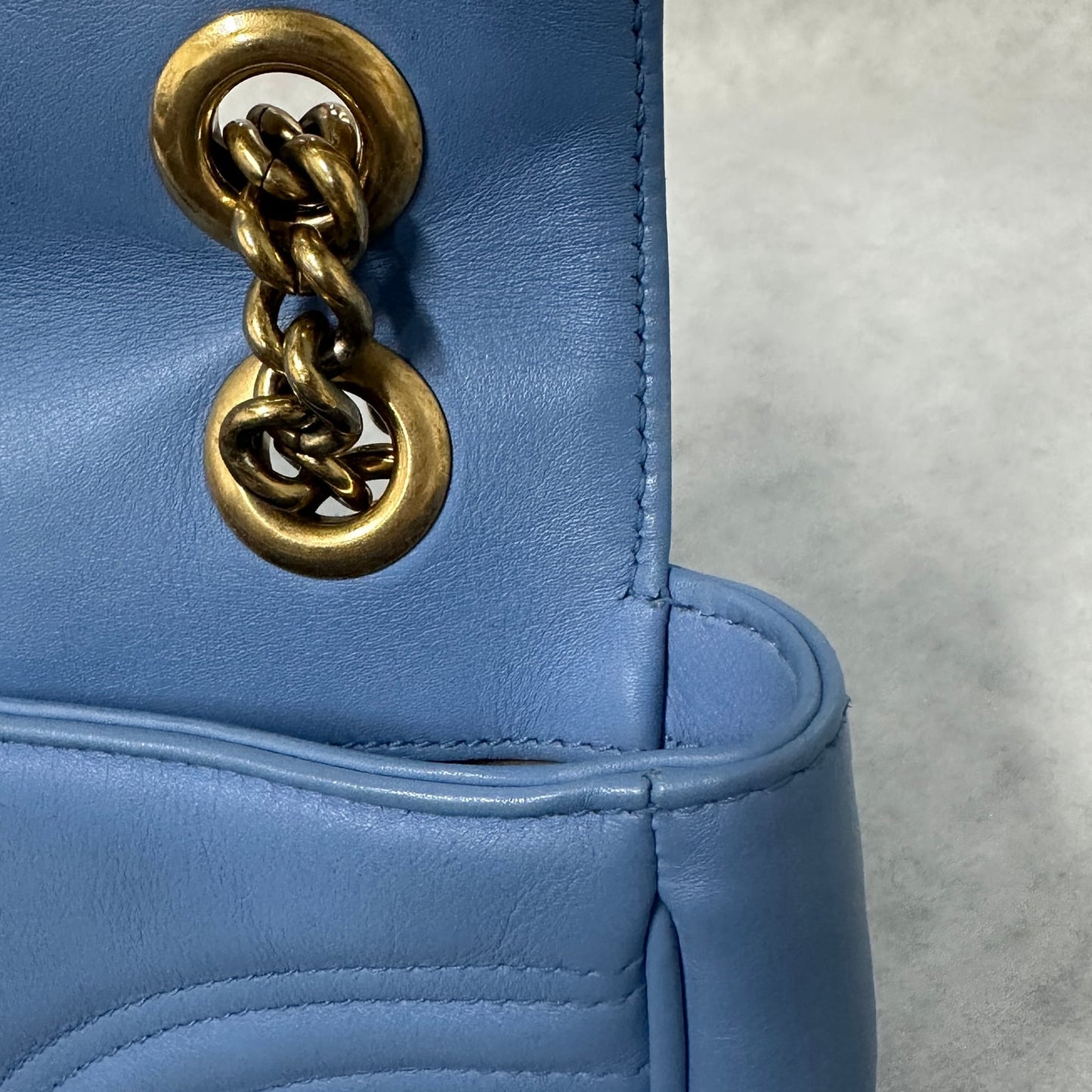 Gucci - Other - Leather - Blue - (mini)