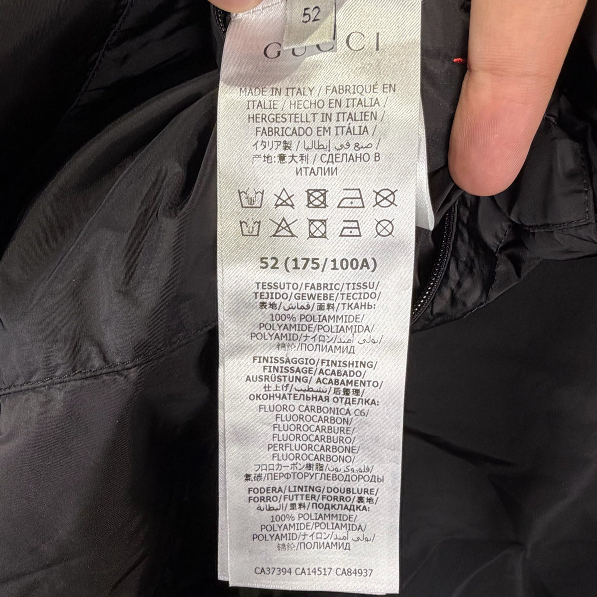 Gucci - Other - Polyamide - Black - (52)