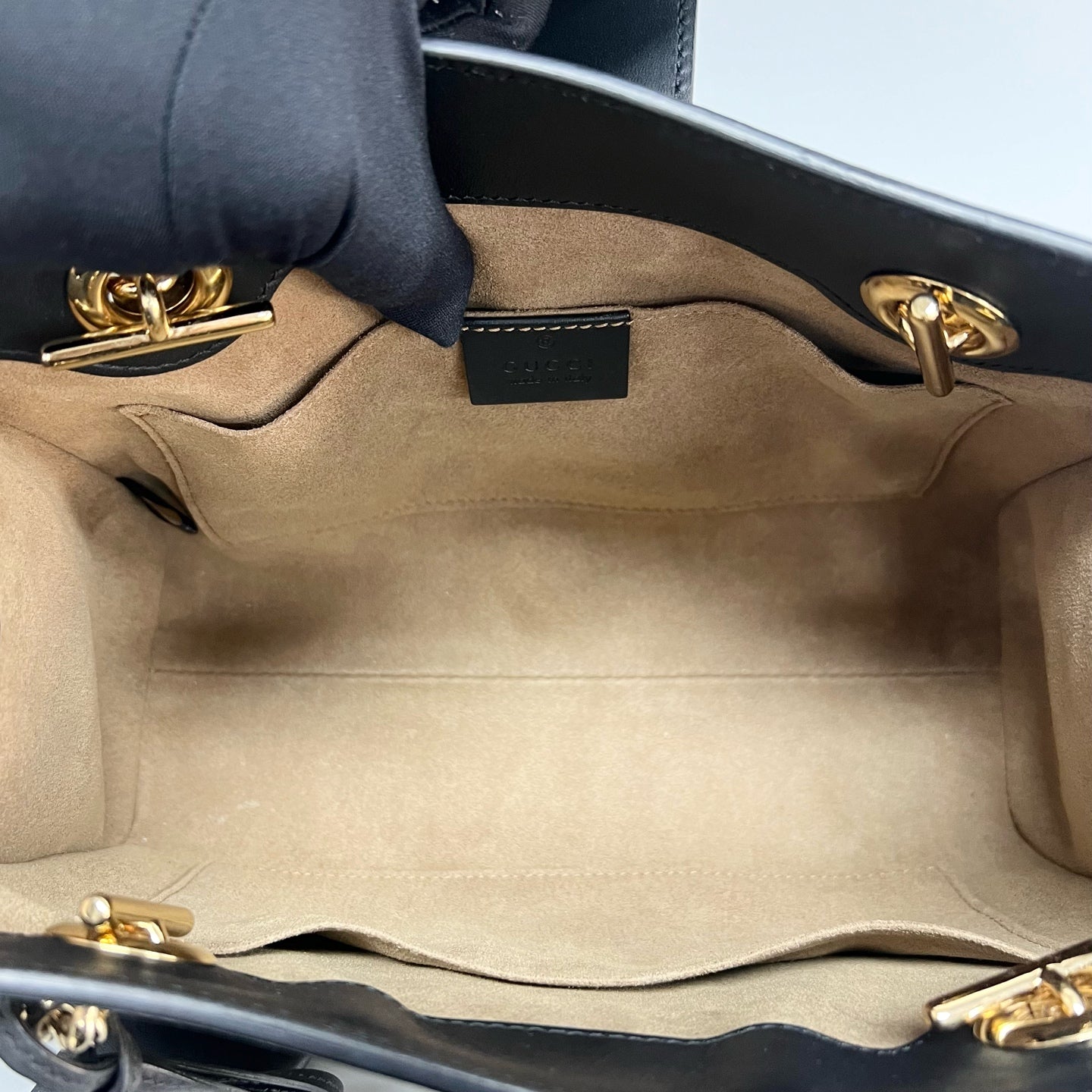 Gucci - Padlock - Cloth - Beige - (small)