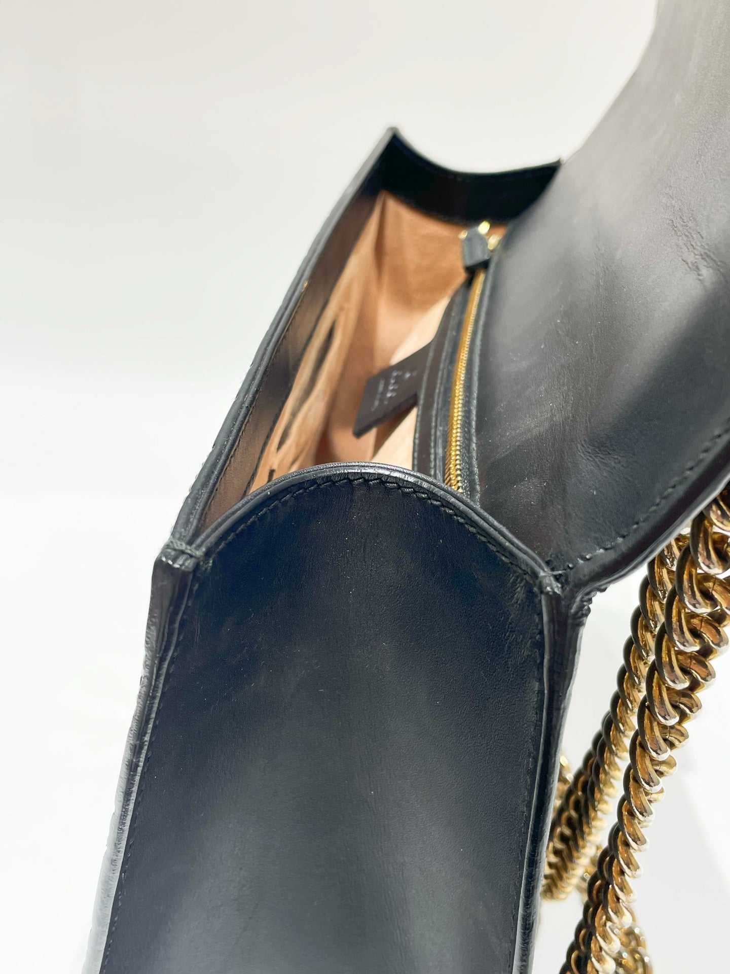 Gucci - Padlock - Leather - Black - (large)