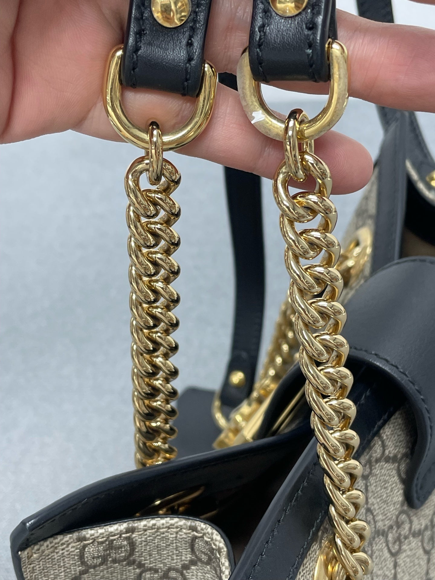 Gucci - Padlock - Leather - Black - (small)