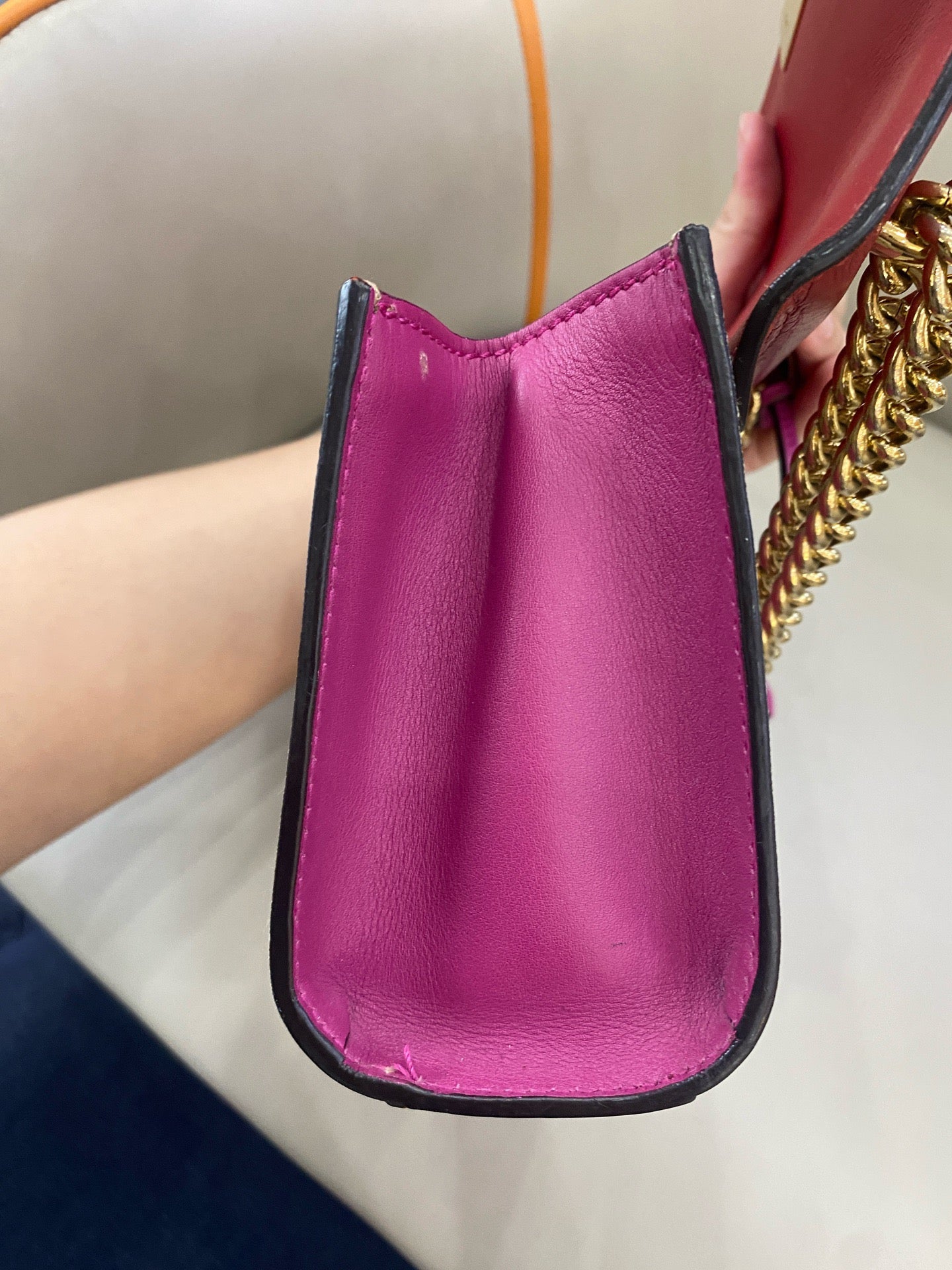 Gucci - Padlock - Leather - Multicolour - (small)