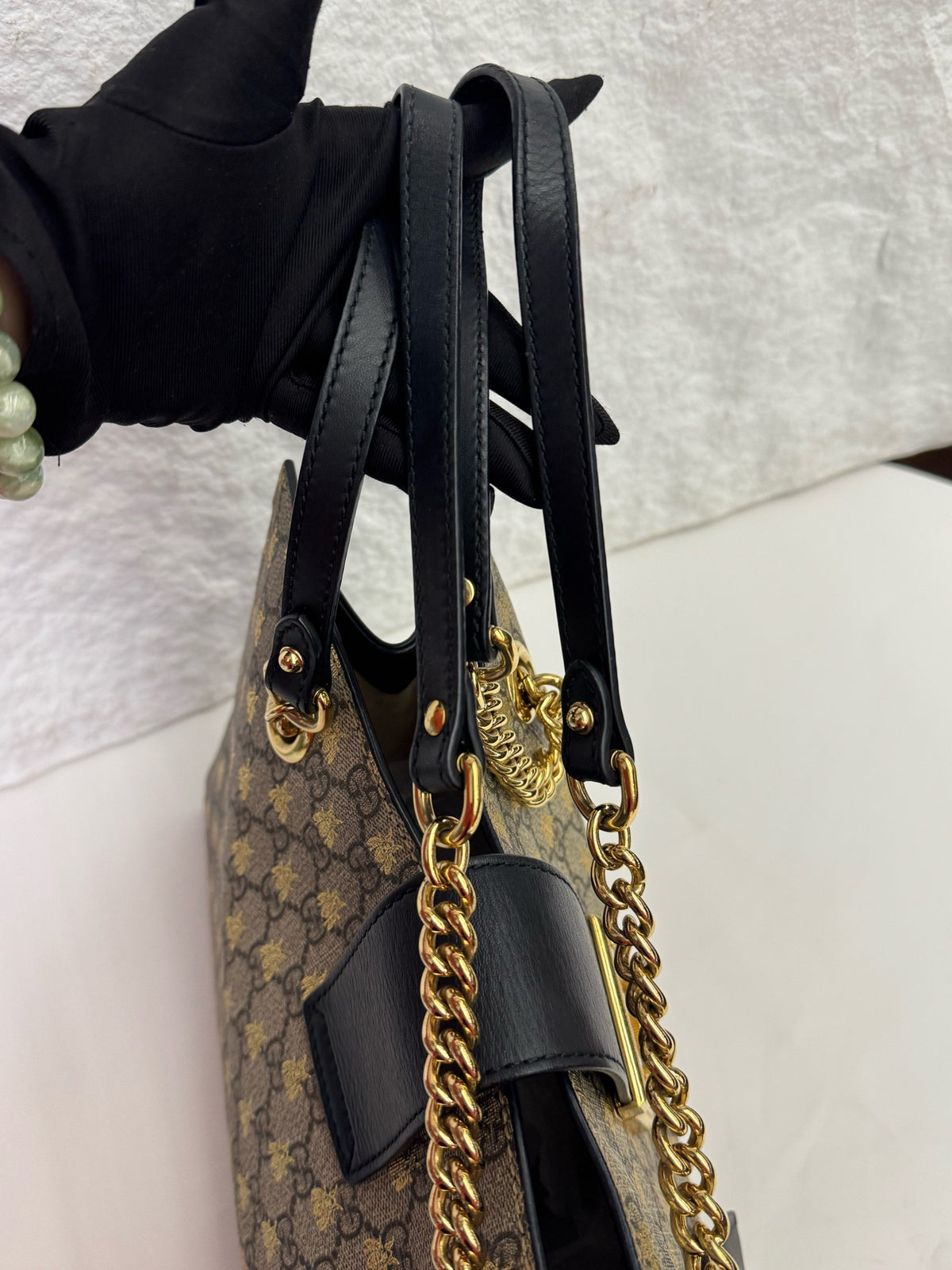 Gucci - Padlock Medium - Cloth - Beige - (medium)