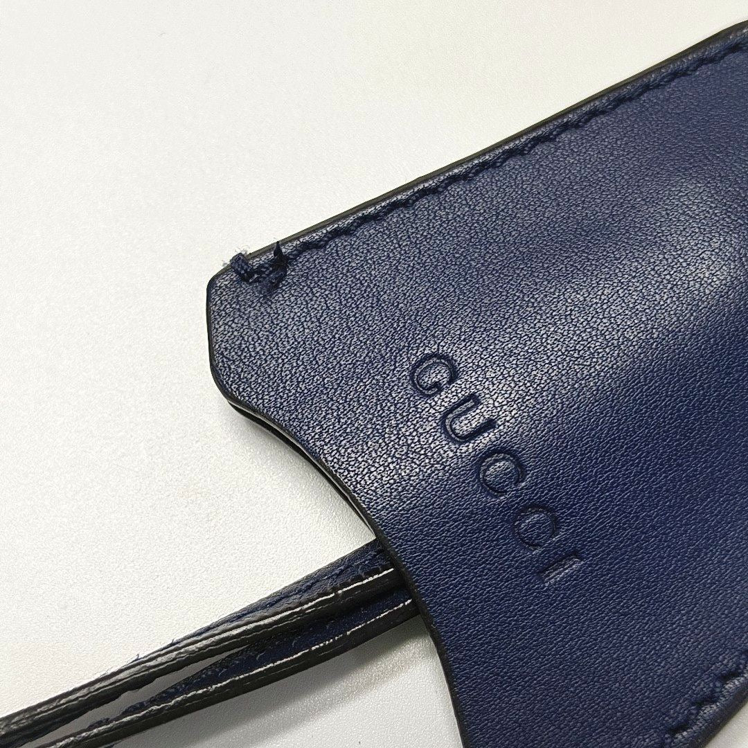 Gucci - Padlock Small - Leather - Blue - (small)