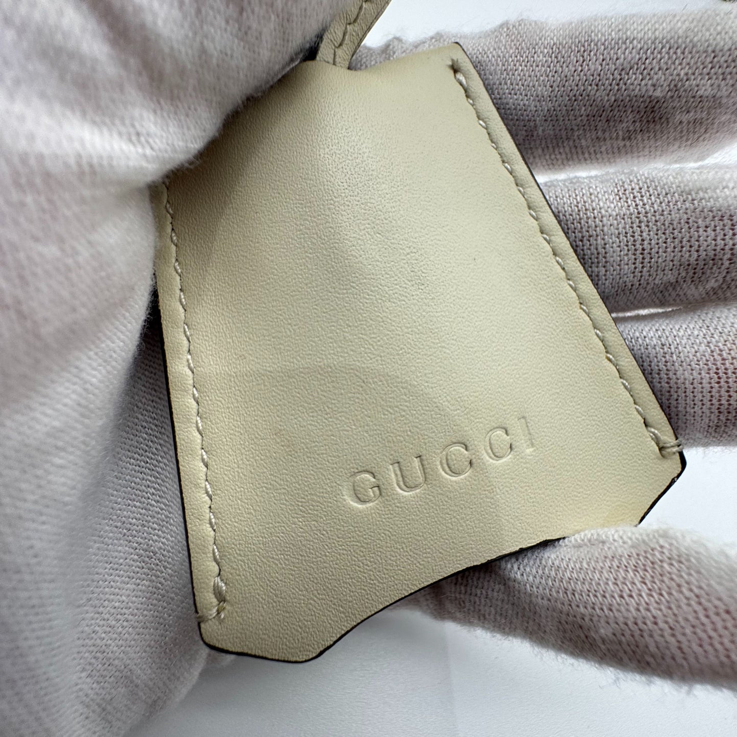 Gucci - Padlock - Synthetic - Beige - (medium)