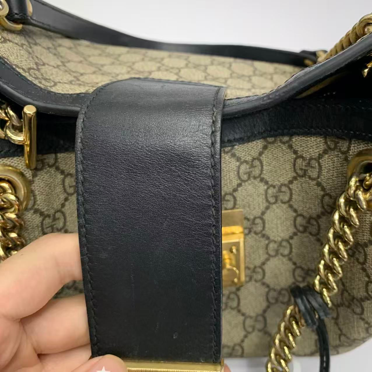 Gucci - Padlock - Synthetic - Black - (medium)