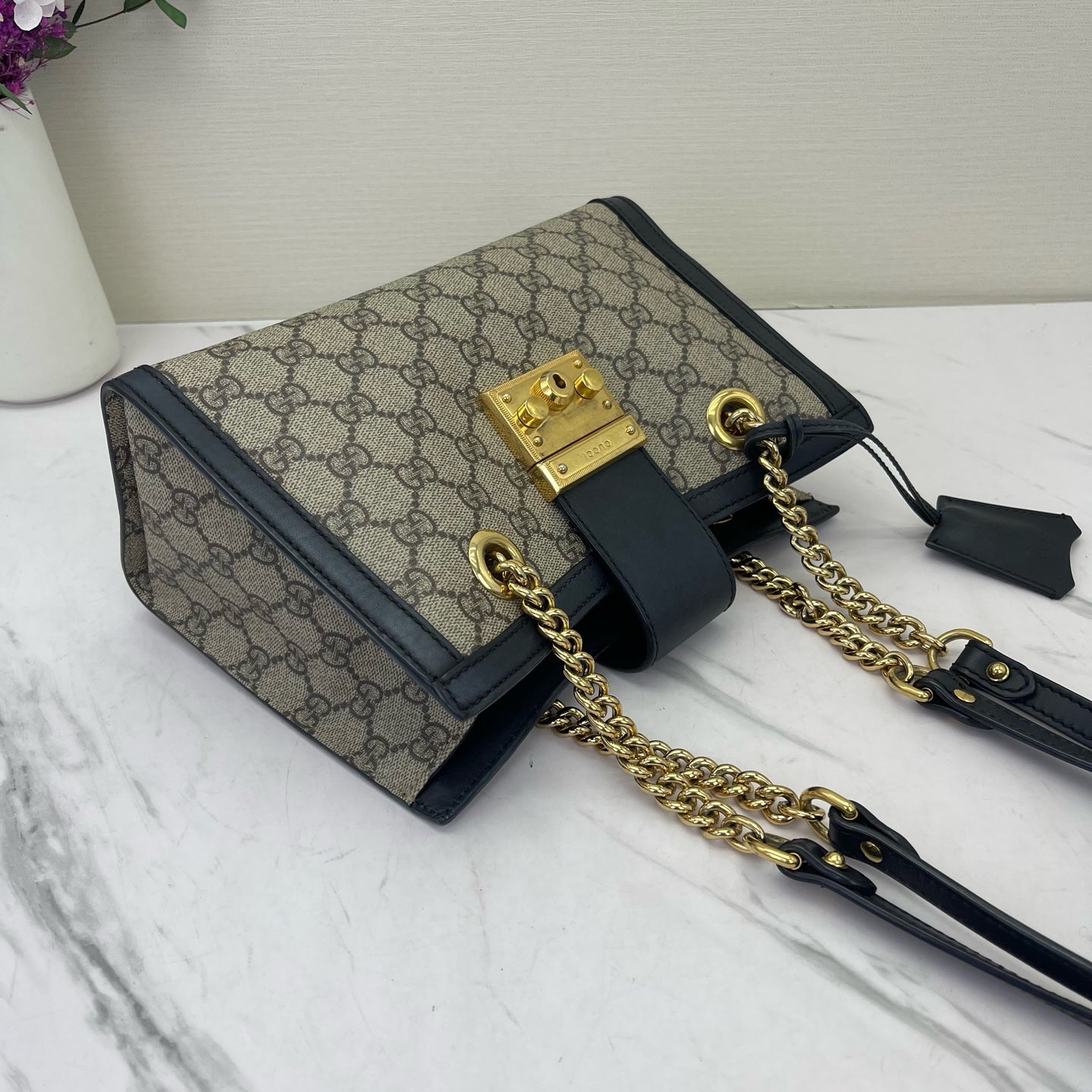Gucci - Padlock - Synthetic - Black - (small)