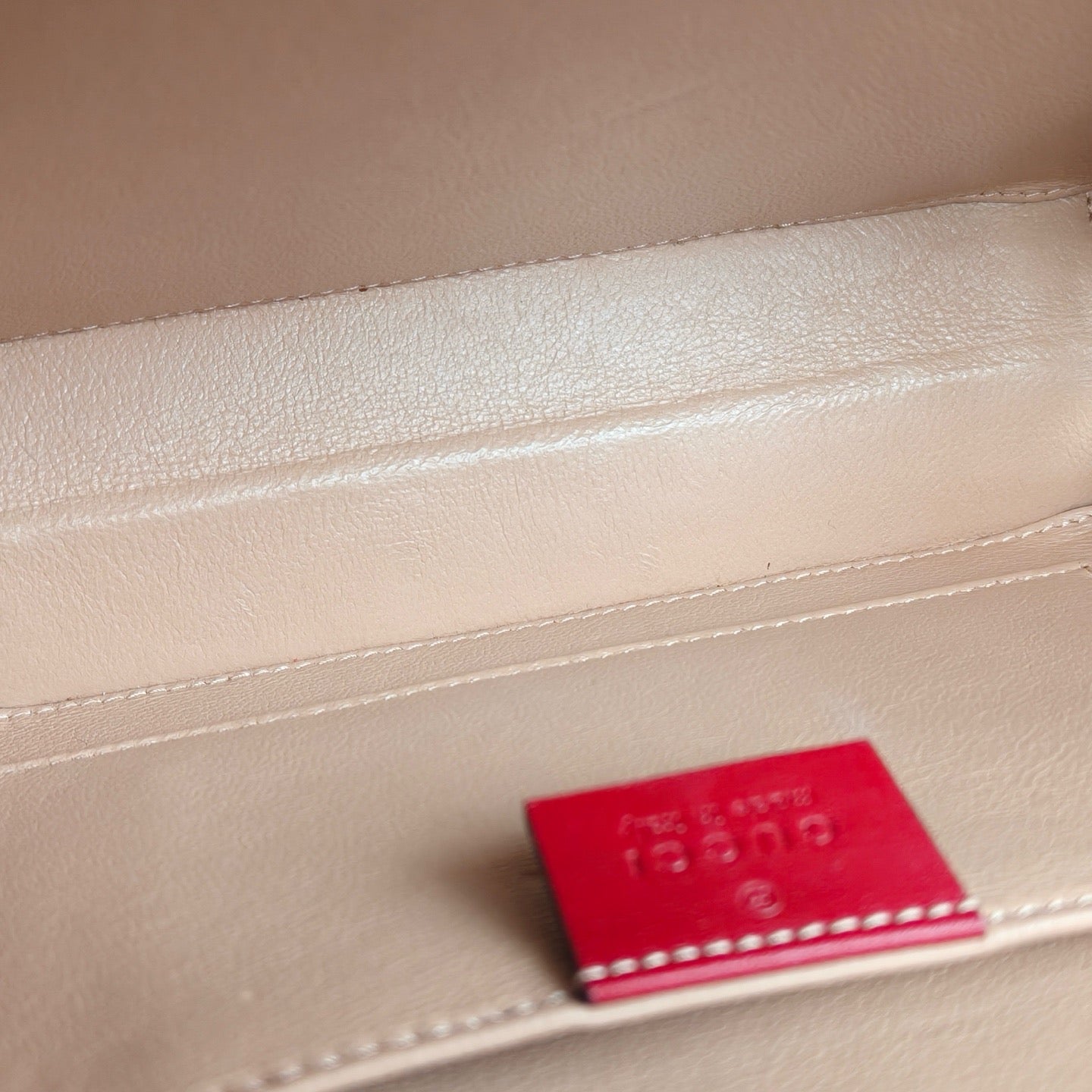Gucci - Sylvie 1969 Top Handle Chain Bag - Patent leather - Red - (mini)