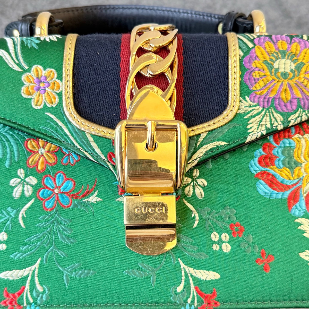 Gucci - Sylvie Small - Cloth - Green - (small)