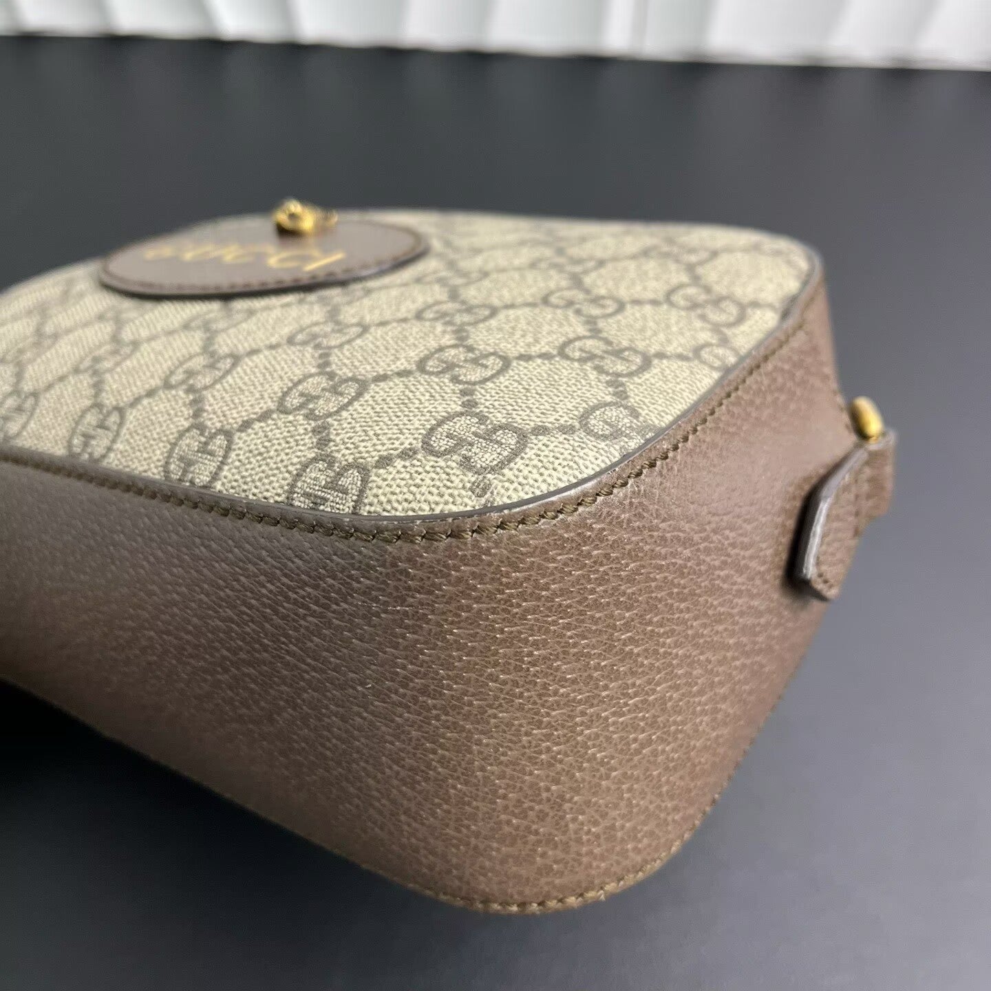 Gucci - Tiger Head Camera Bag - GG Supreme canvas, leather - Beige, Brown, Green, Red - (Small)
