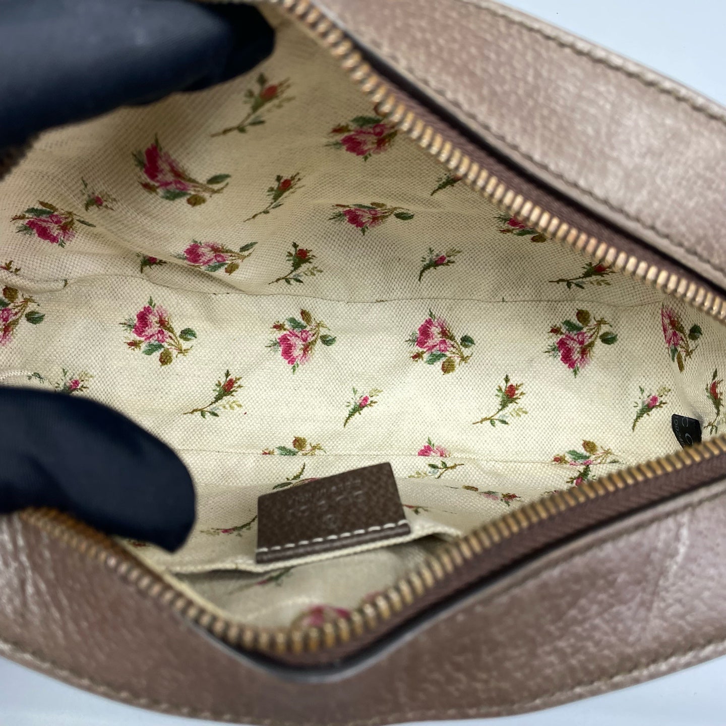 Gucci - Tiger Head Camera Bag - GG Supreme canvas with leather trim - Beige and Brown - (Small)