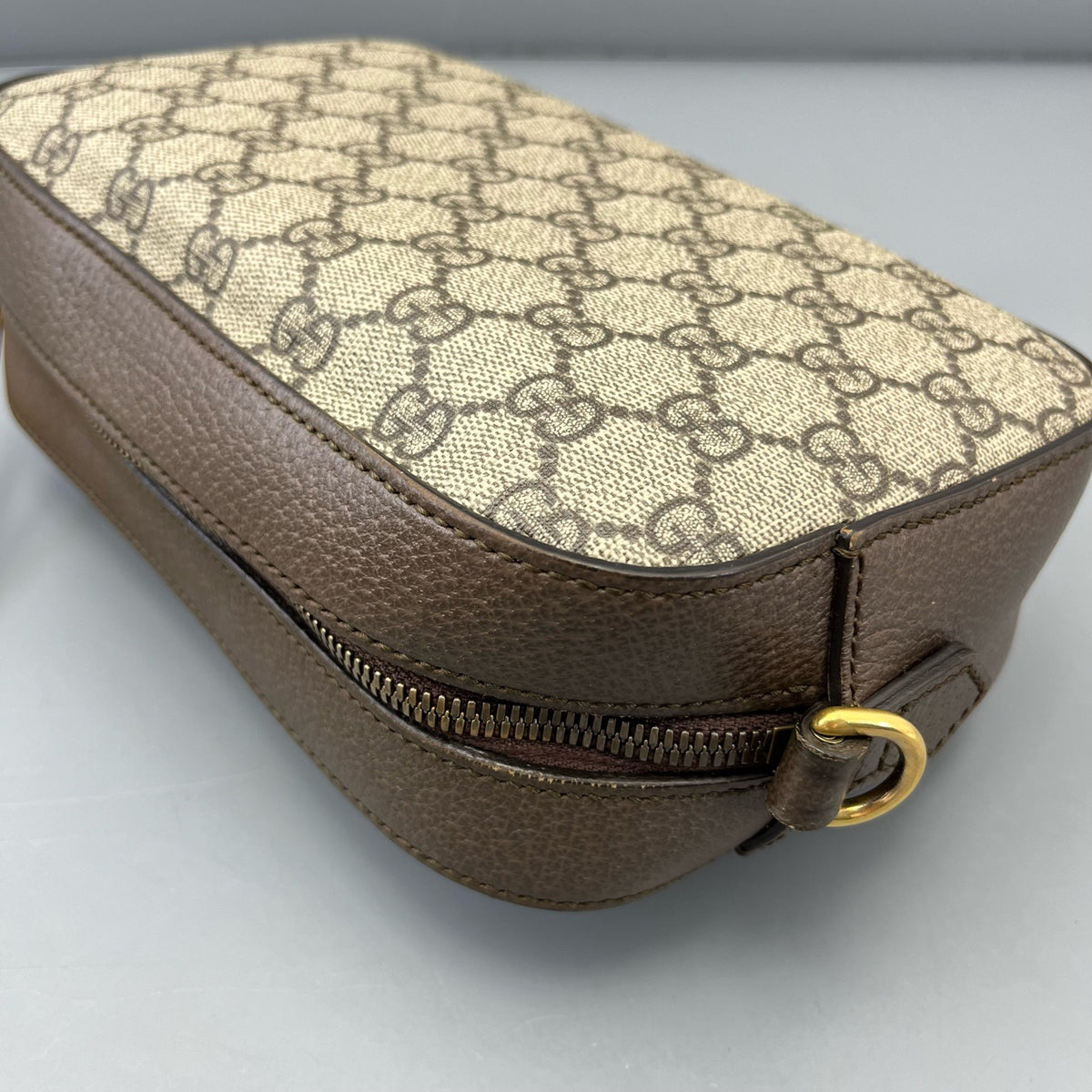 Gucci - Tiger Head Camera Bag - Synthetic - Brown - (mini)