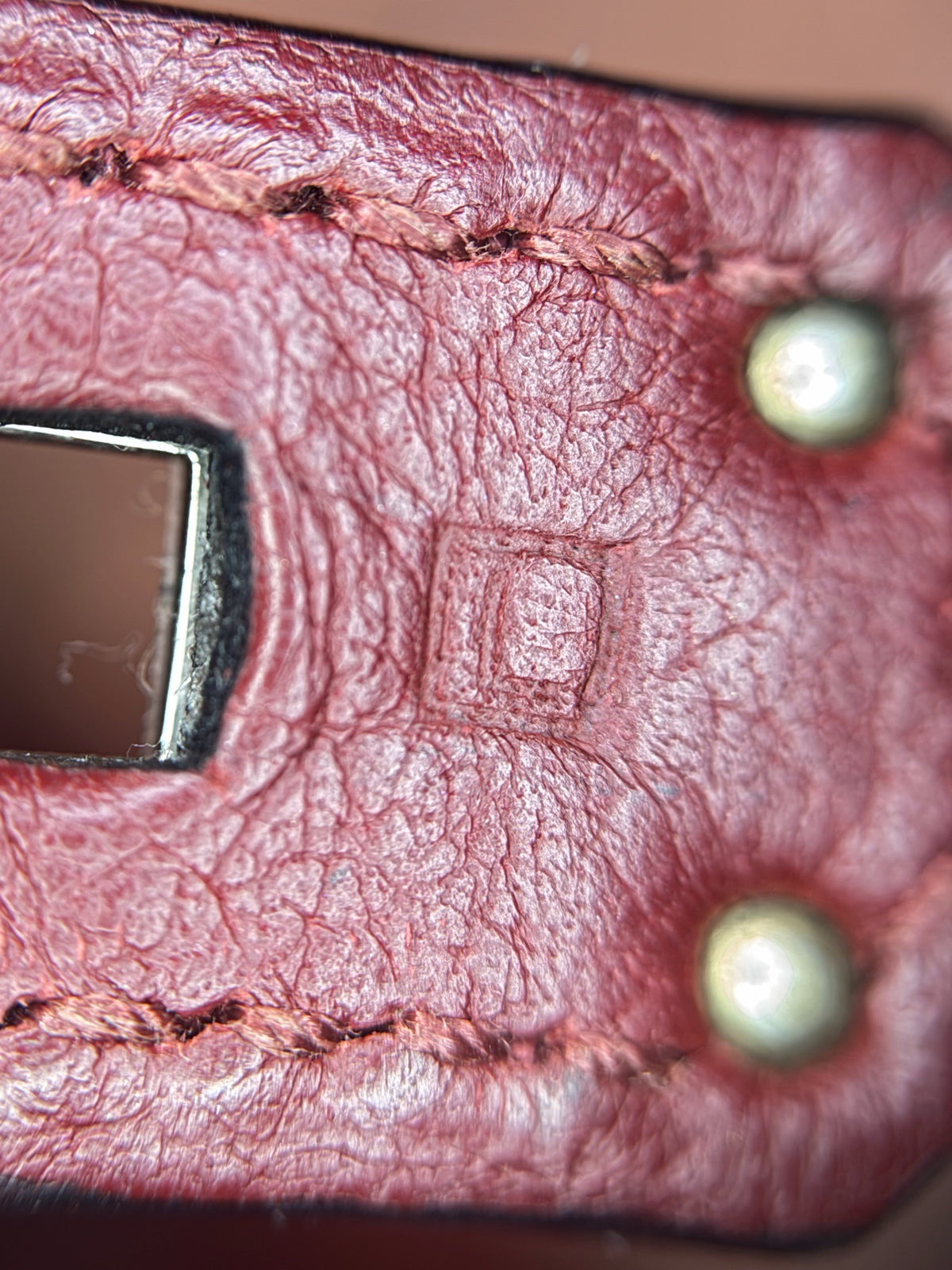 Hermes - Birkin 35 - Leather - Burgundy - (large)