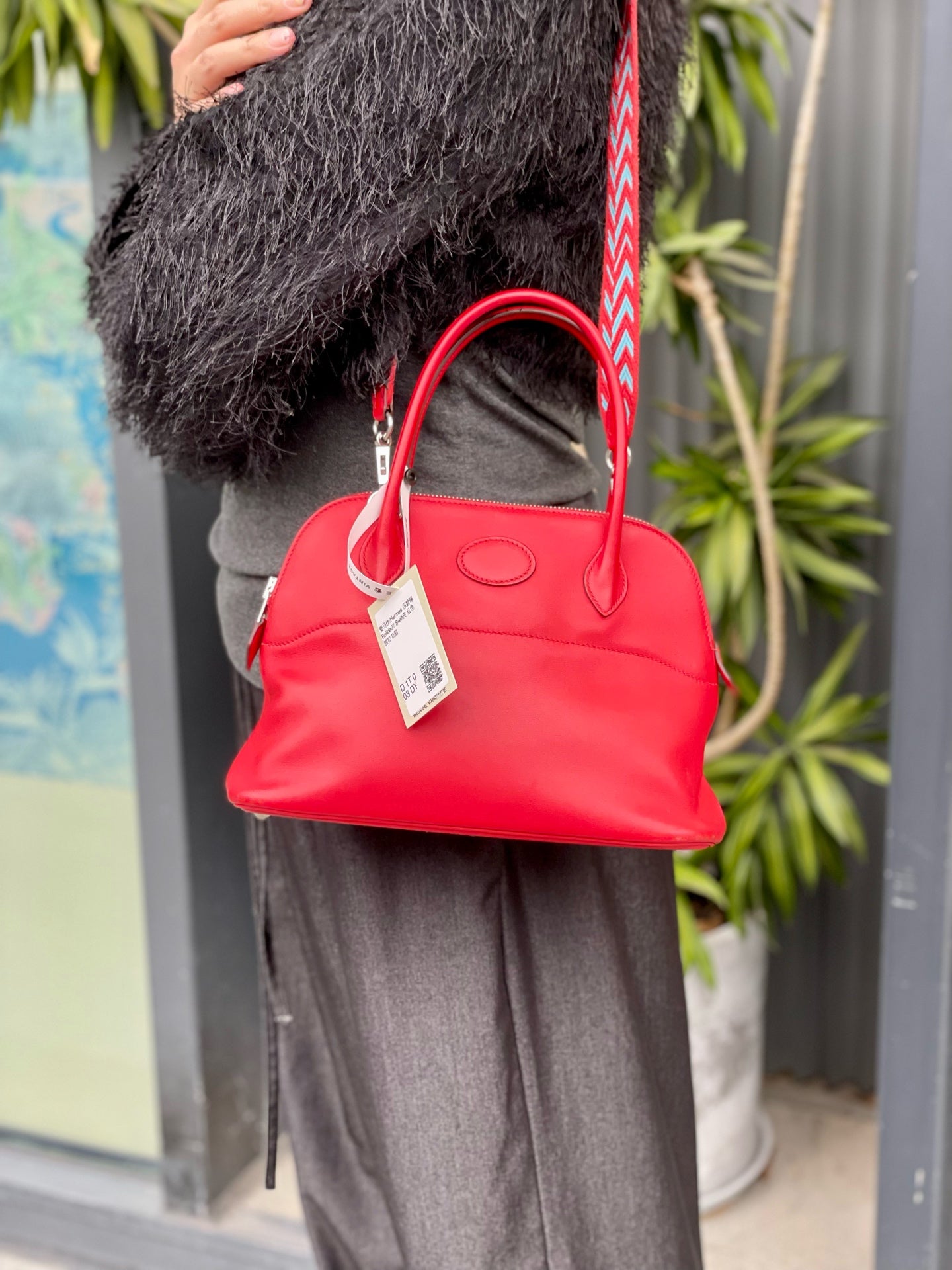 Hermes - Bolide - Leather - Red - (small)