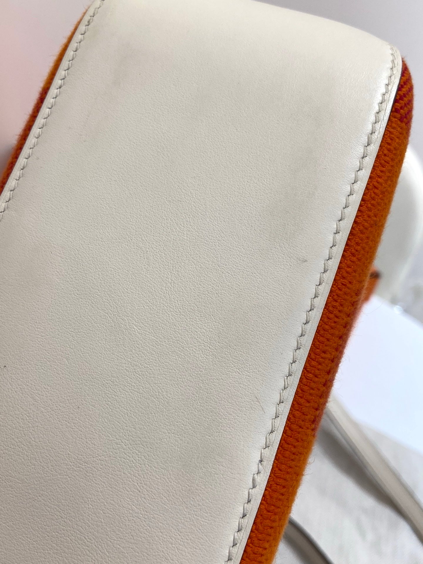 Hermes - Cabas - Cloth - Orange - (27)