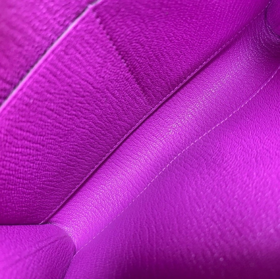 Hermes - Chic 16 - Leather - Purple - (mini)