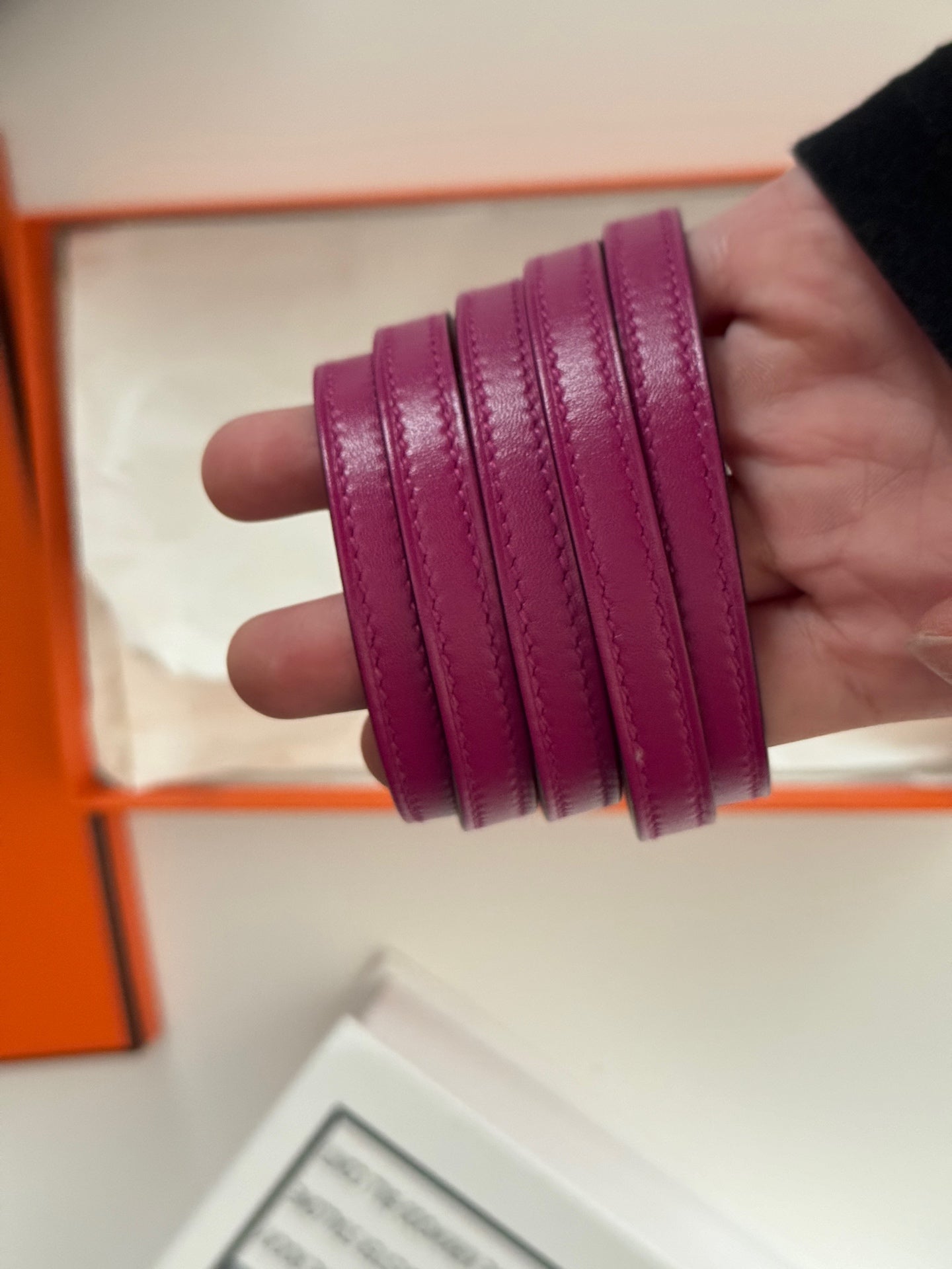 Hermès - Cinhetic - Leather - Purple - (mini)