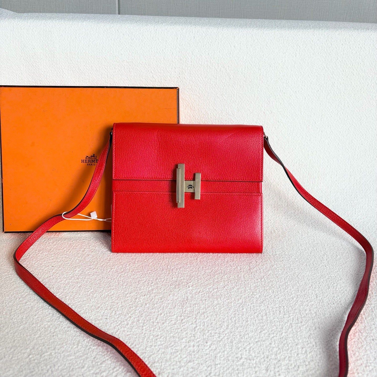 Hermès - Cinhetic to go - Leather - Red - (mini)
