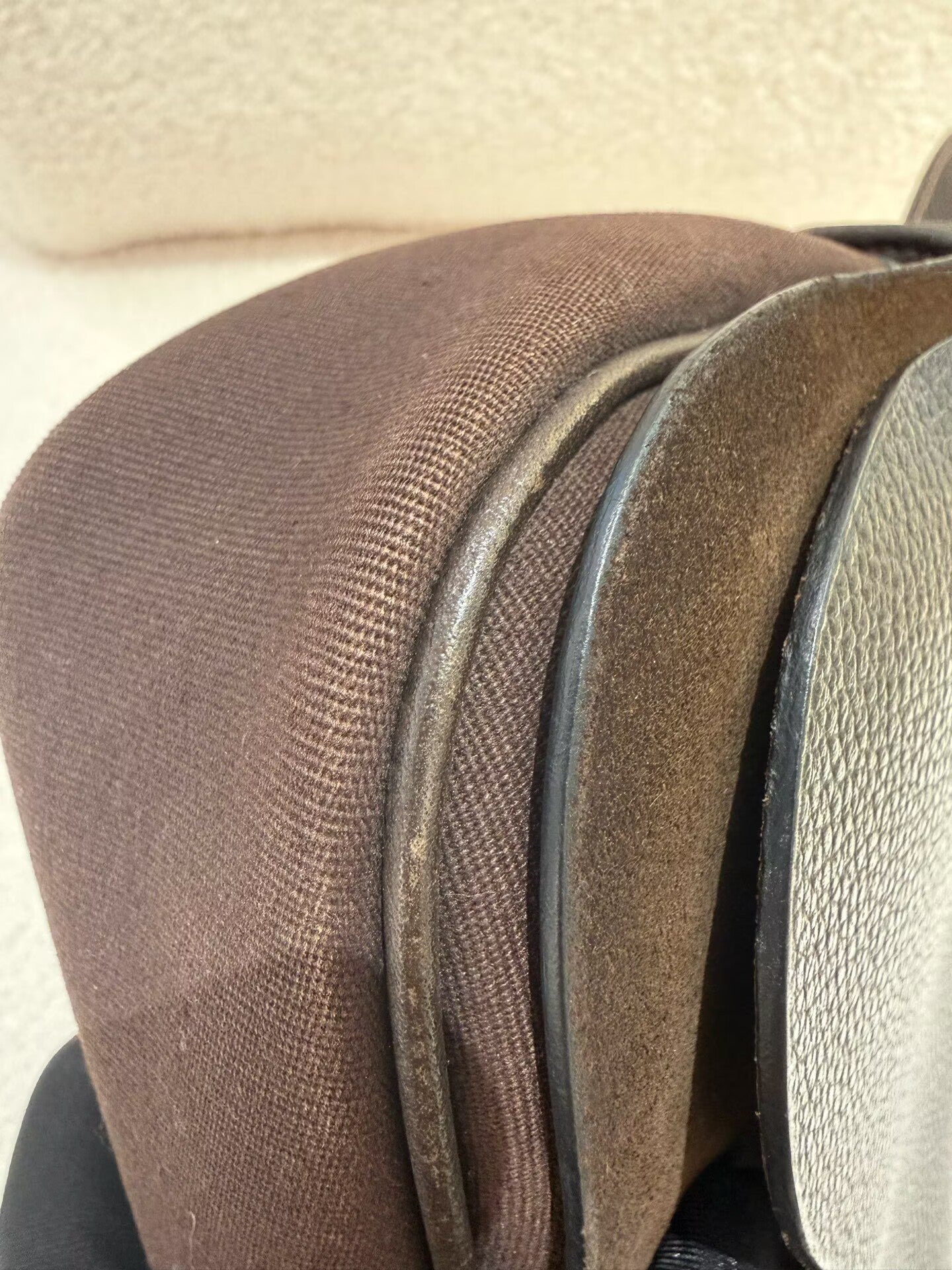 Hermès - Colorado - Canvas with leather and suede trim - Brown - (small)