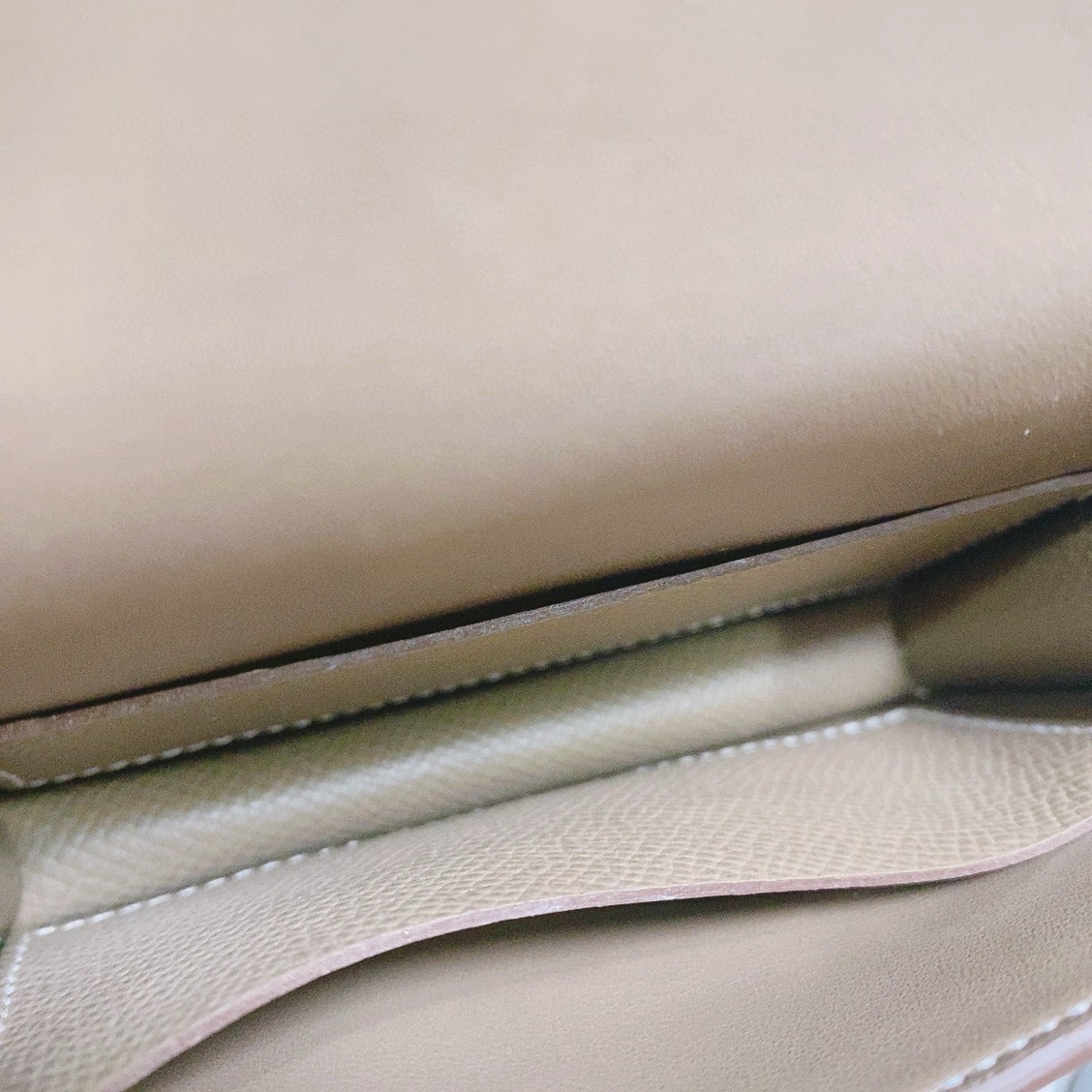 Hermès - Constance Slim - Epsom leather - Elephant Grey with Gold-Tone Hardware - (mini)