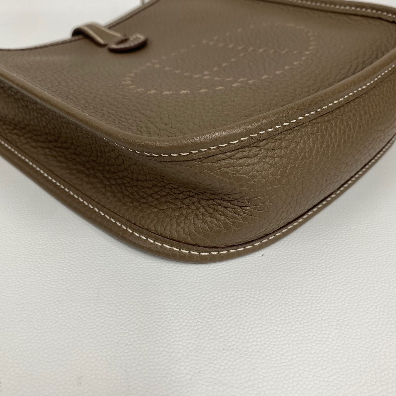 Hermès - Evelyne 18 Mini - Togo leather - Elephant Grey with Silver-Tone Hardware - (mini)