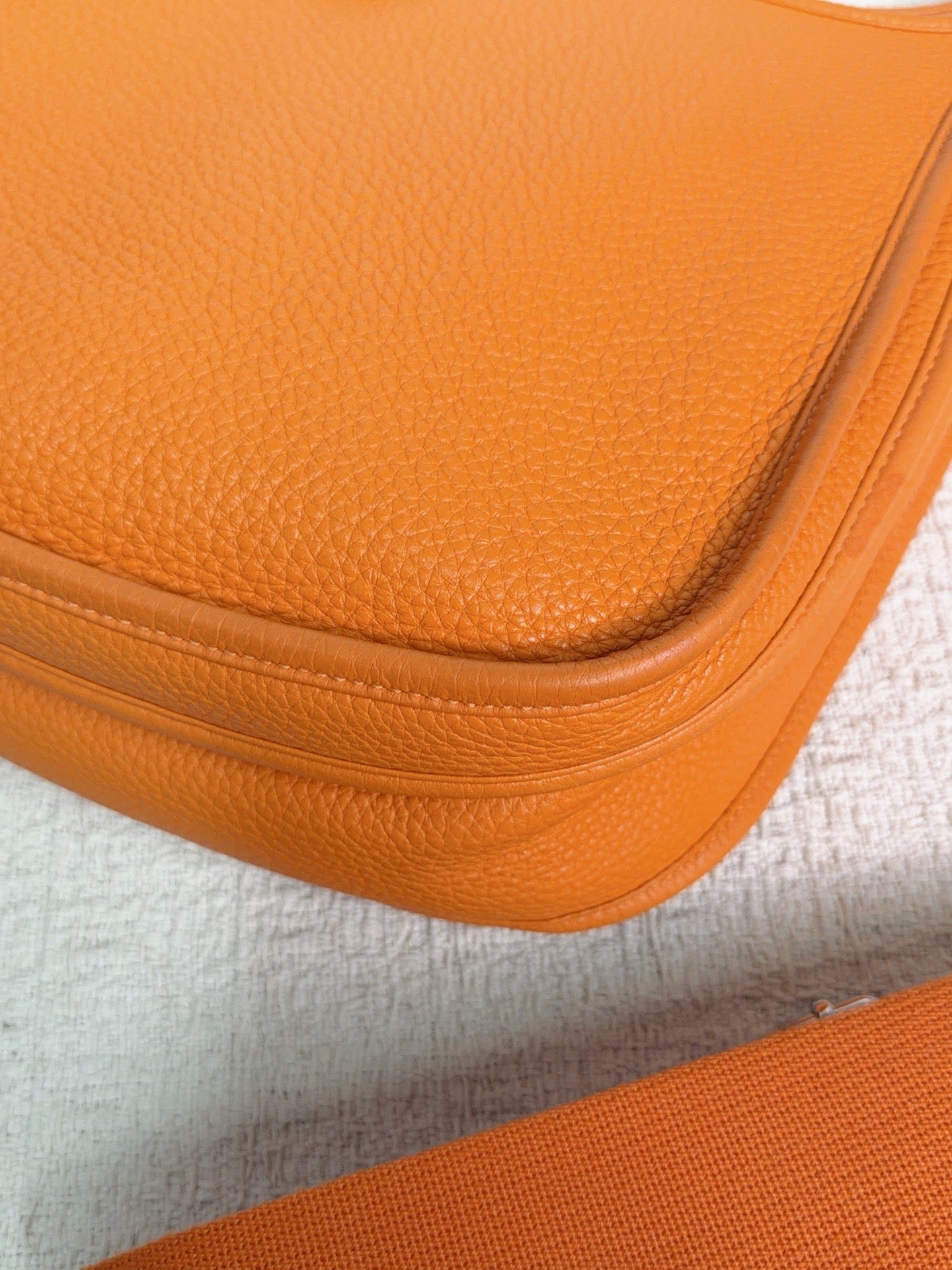Hermès - Evelyne III 33 - Leather - Orange - (large)