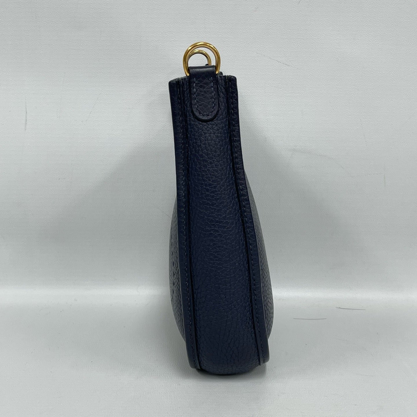 Hermes - Evelyne - Leather - Navy - (mini)