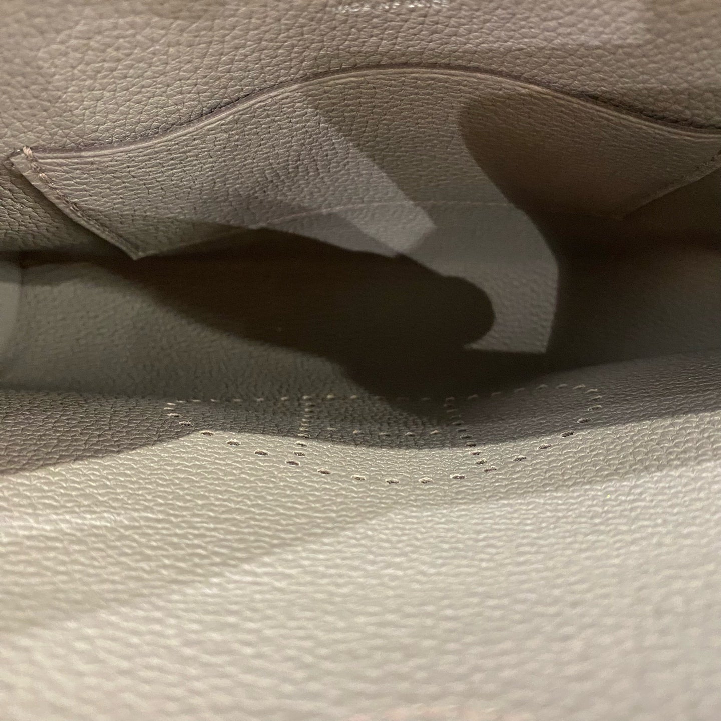 Hermès - Evelyne - Togo leather - Grey - (mini)