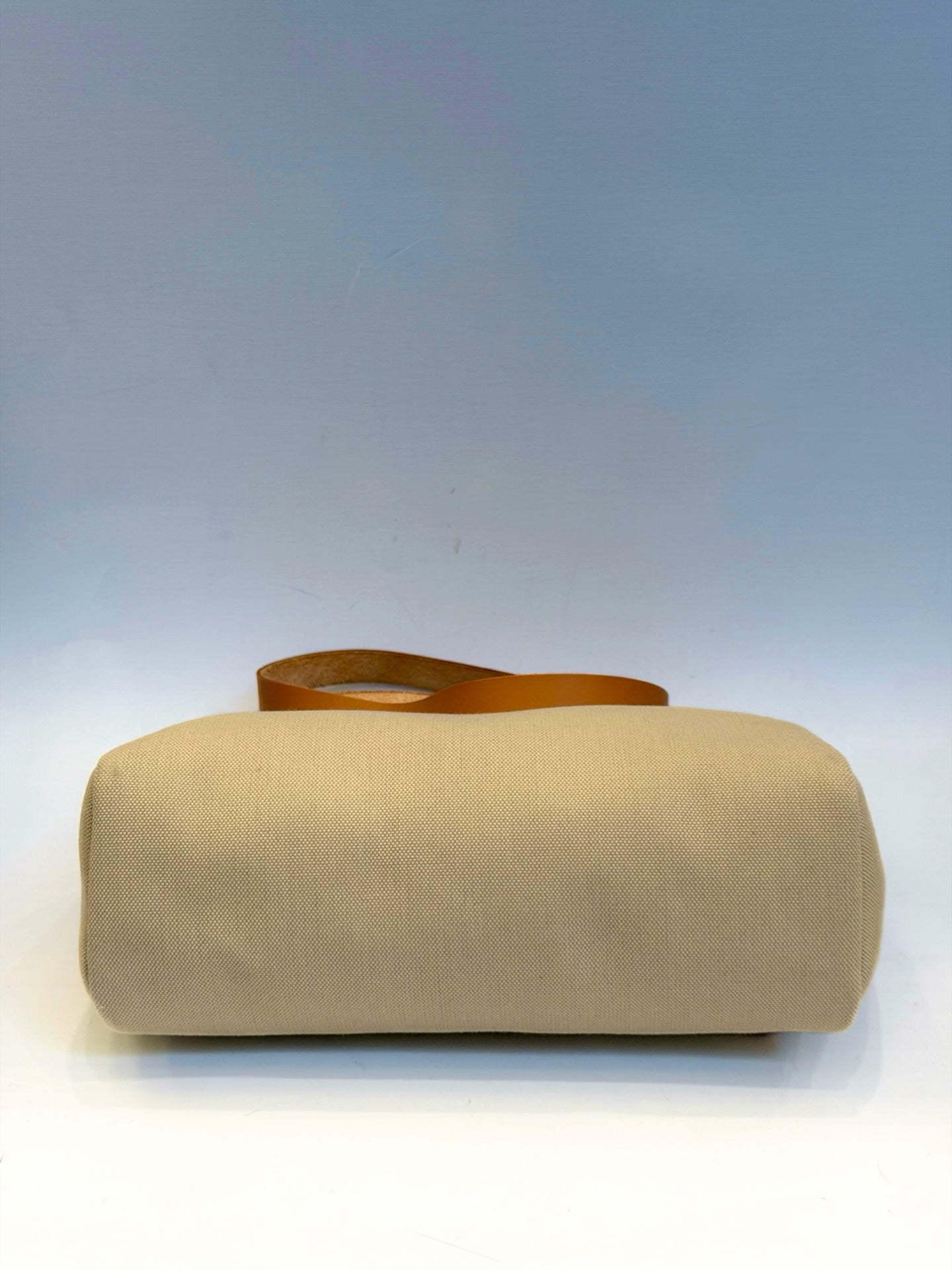 Hermes - Herbag 31 - Canvas and leather - Beige and Gold Brown - (Medium)