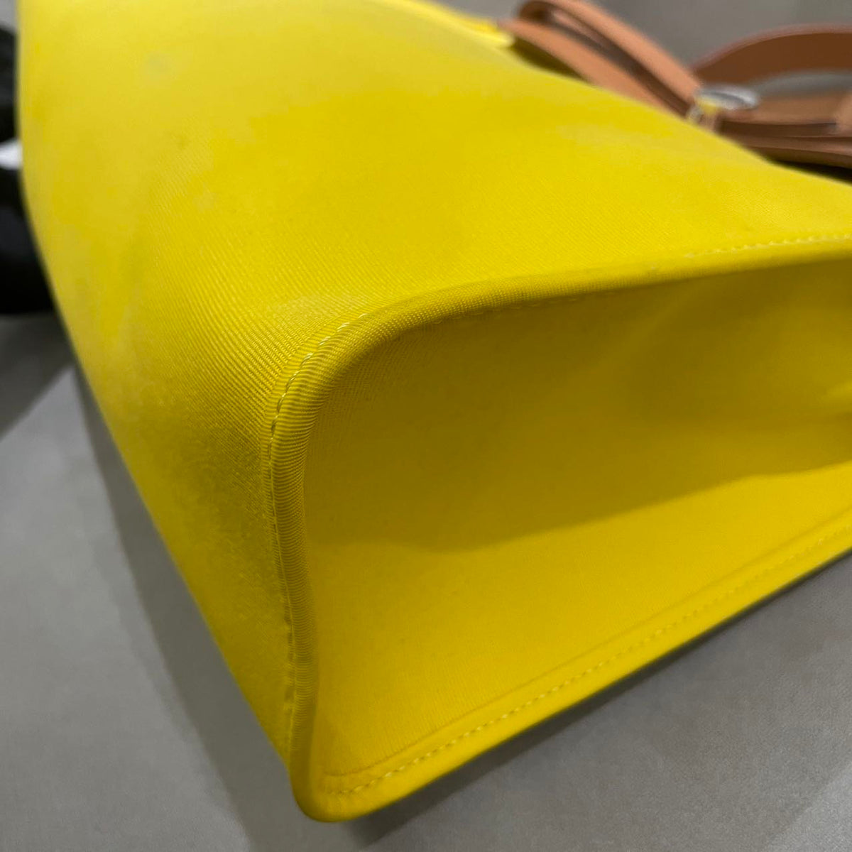 Hermes - Herbag 31 - Cloth - Yellow - (Medium)