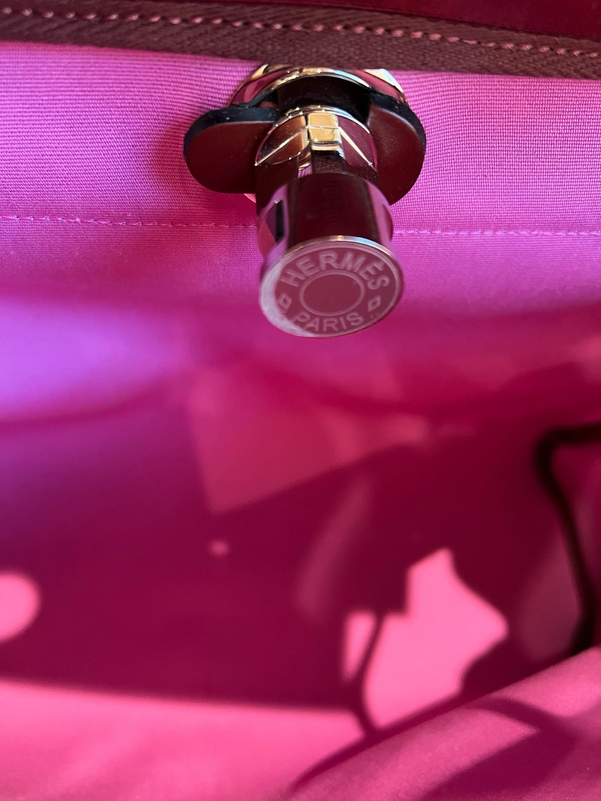 Hermes - Herbag - Cloth - Red - (medium)