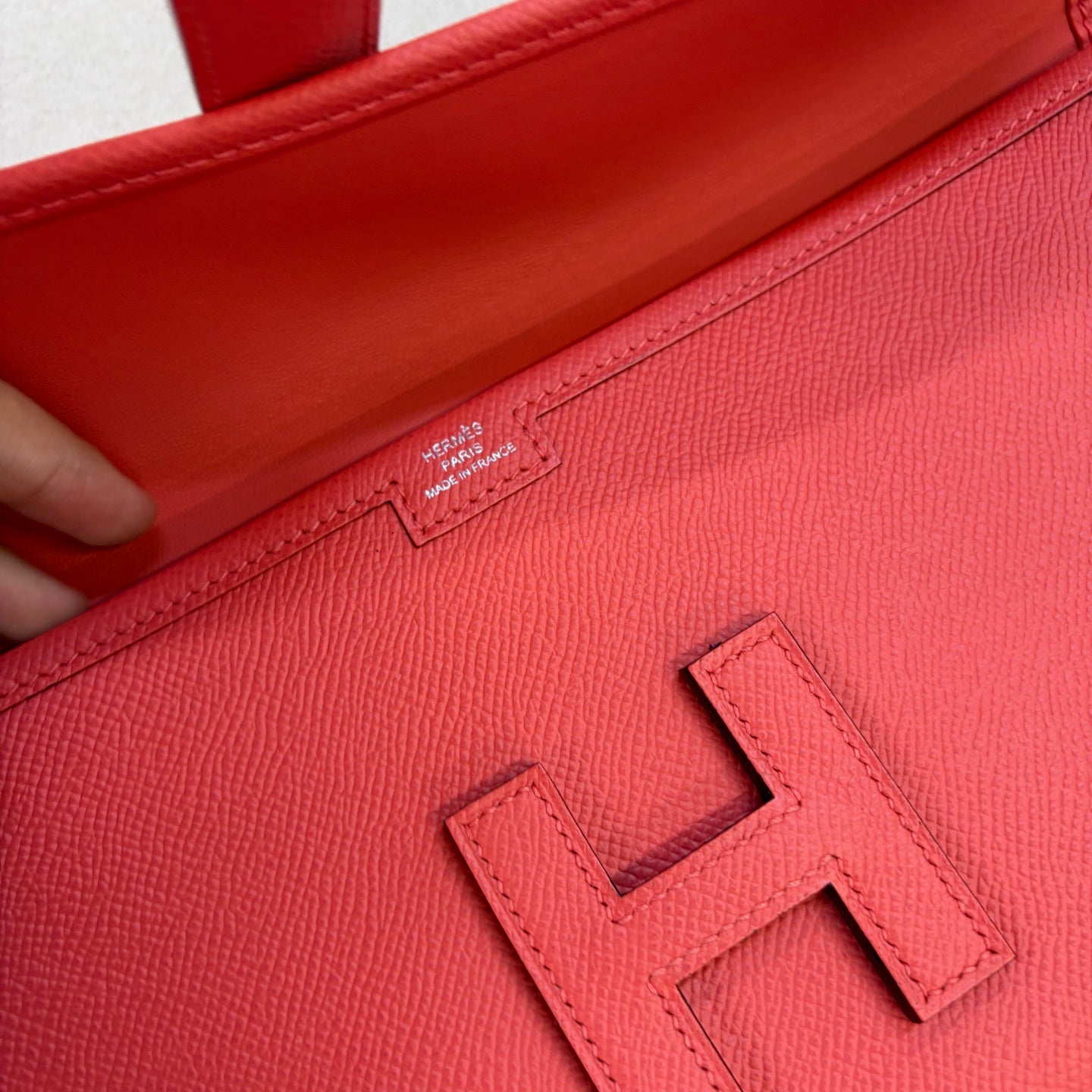 Hermes - Jige Elan - Leather - Pink - (medium)