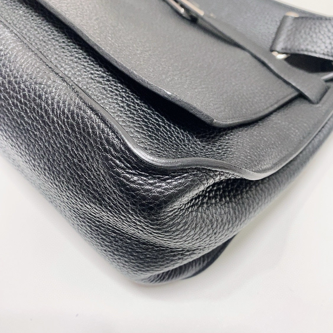 Hermès - Jypsiere 34 - Taurillon Clemence leather - Black - (large)