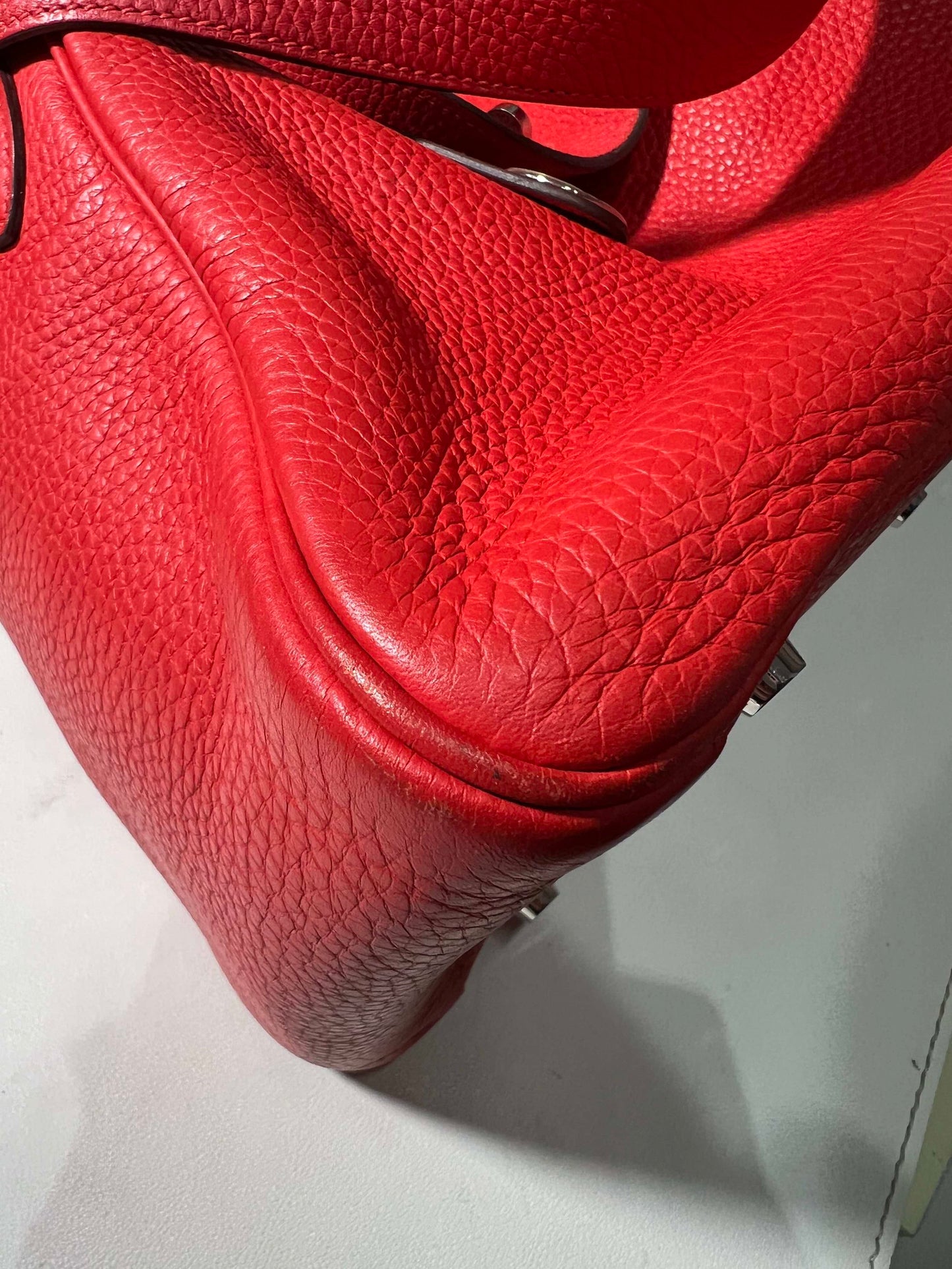 Hermès - Lindy 30 - Clemence leather - Red - (Medium)