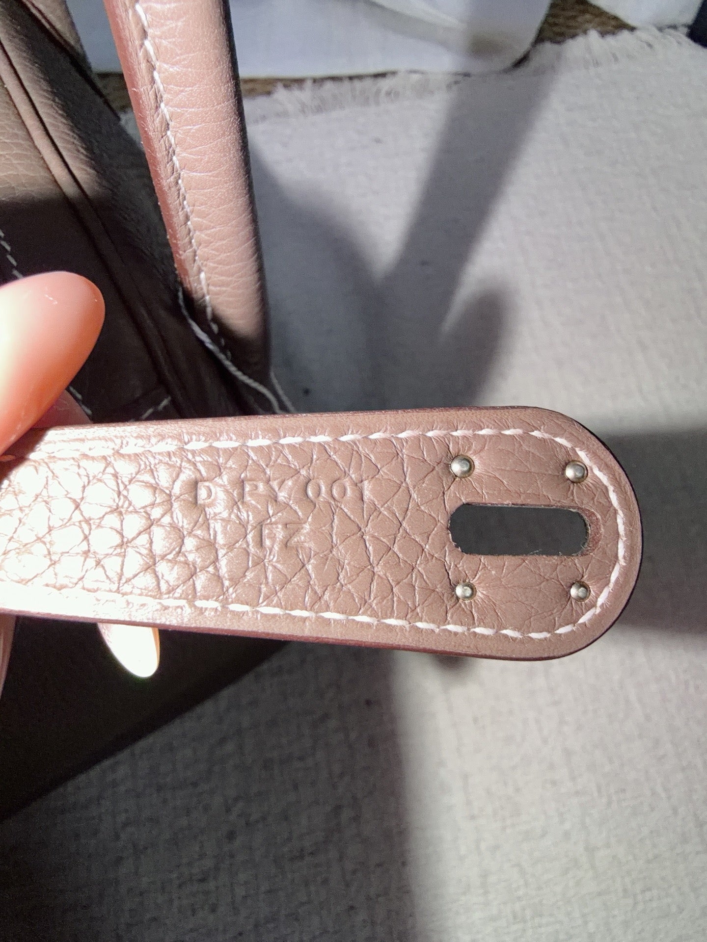 Hermès - Lindy 30 - Leather - Grey - (medium)